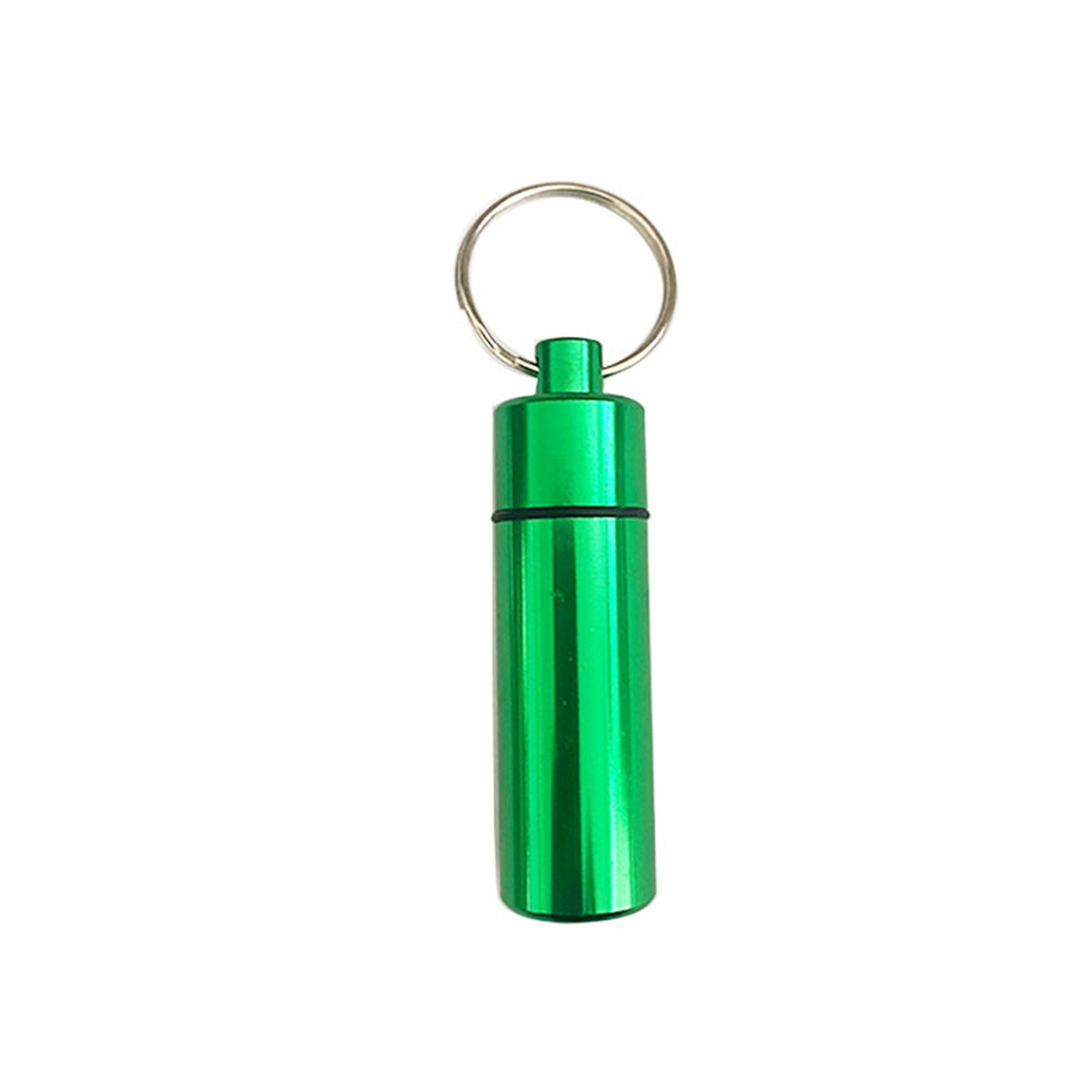 Waterproof Aluminum Pill Case w/Keychain 10
