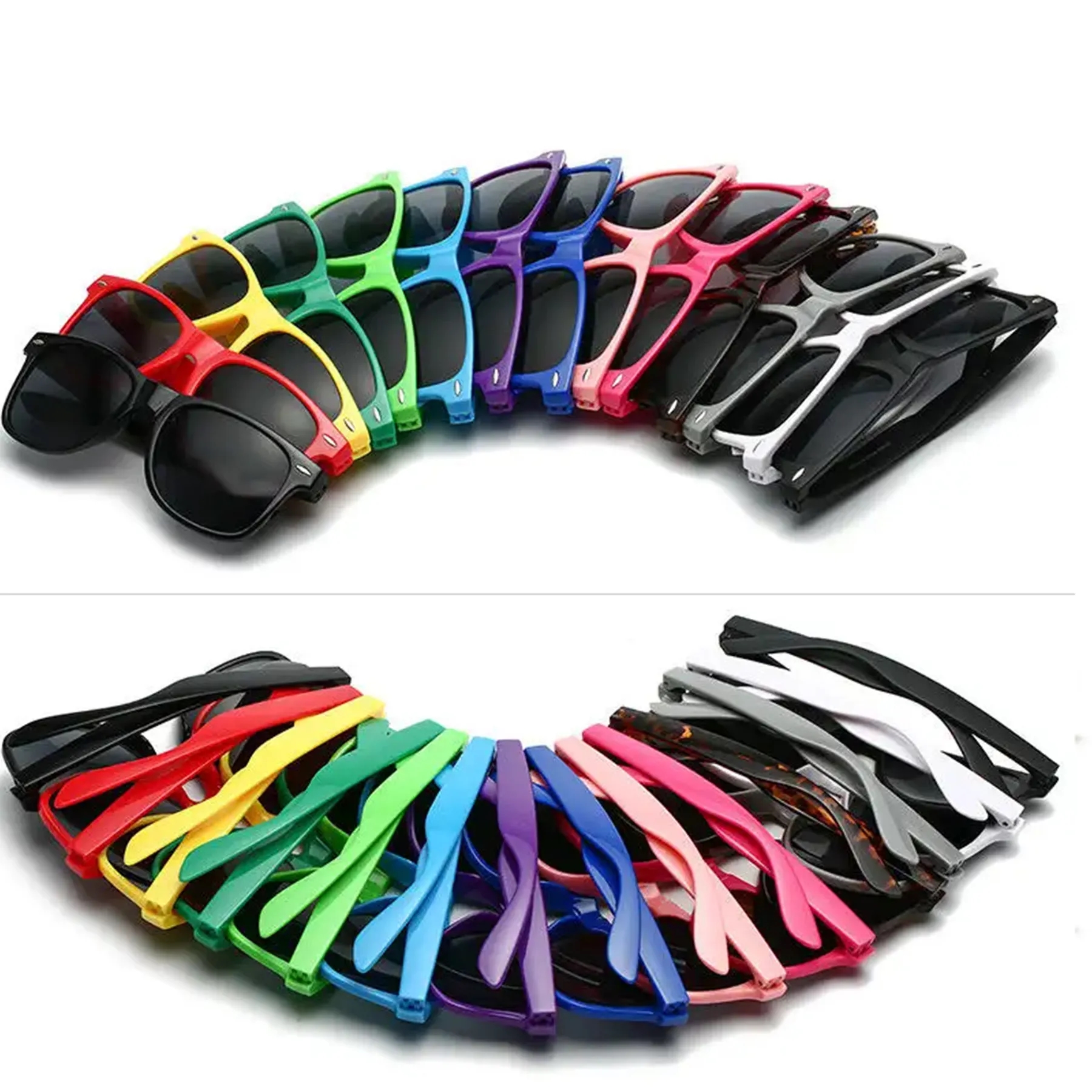 UV Protective Classic Retro Recycled Plastic Sunglasses 5