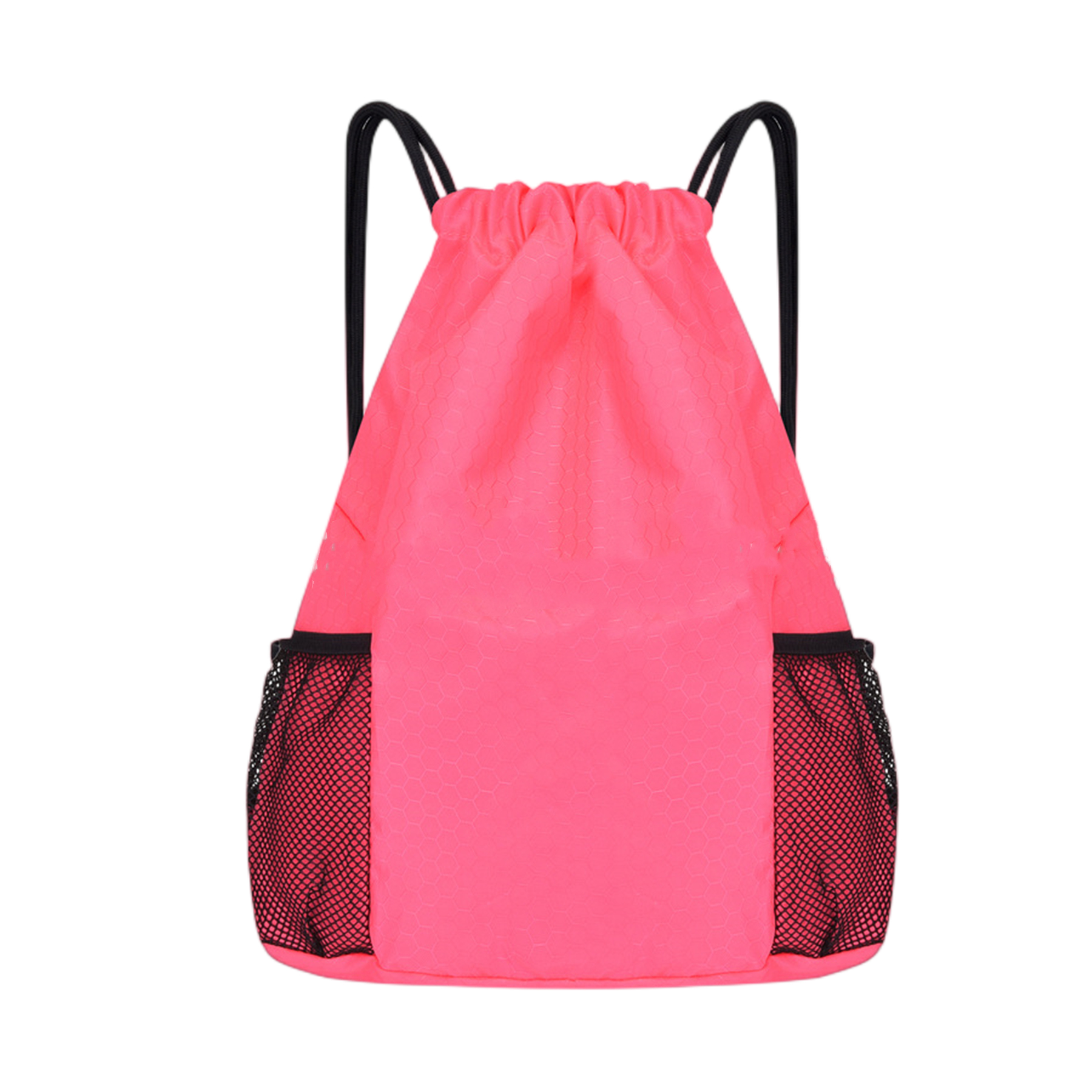 Drawstring Backpack With Mesh Pocket 7