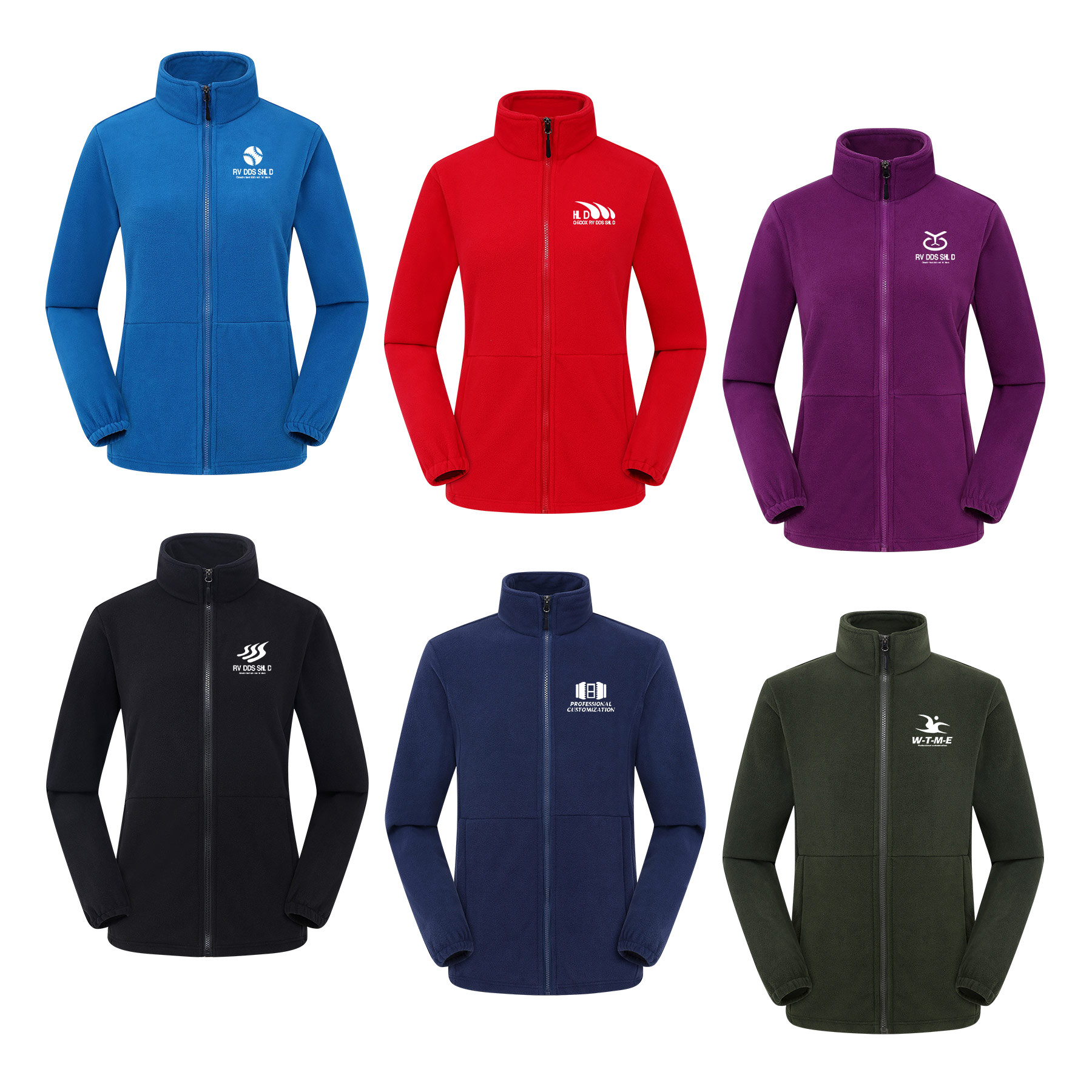 Full Zip Soft Polar Fleece Jacket 2