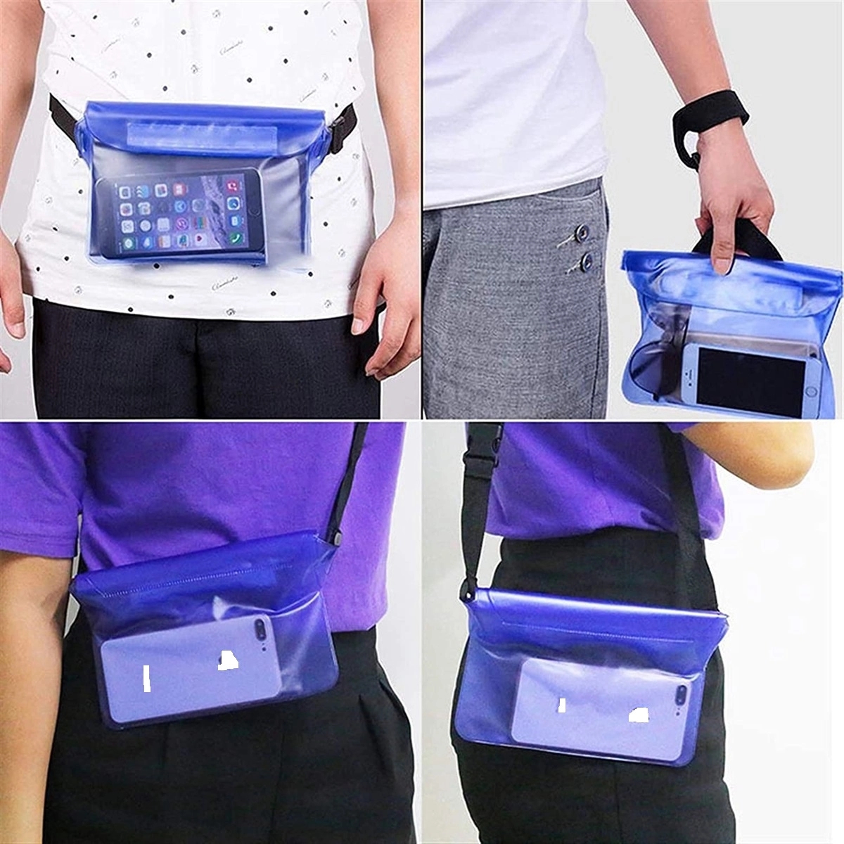 Waterproof Waist Dry Pouch With Belt 4
