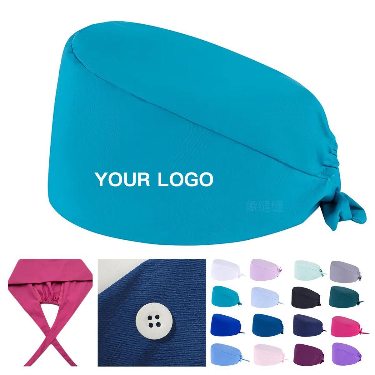 Adjustable Breathable Nurse Cap For Daily Wear 11