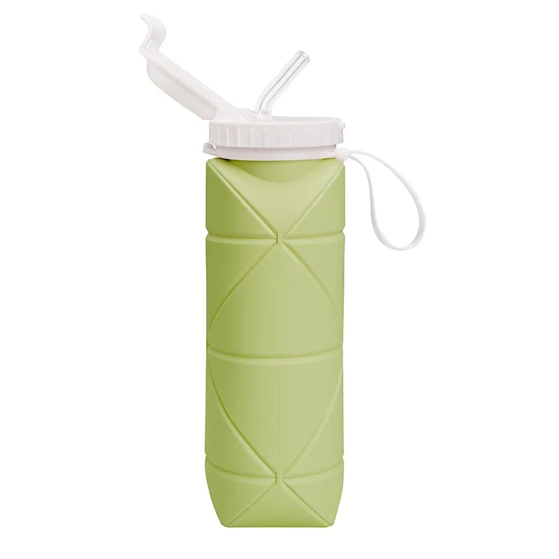 600ML Foldable Silicone Water Cup 17