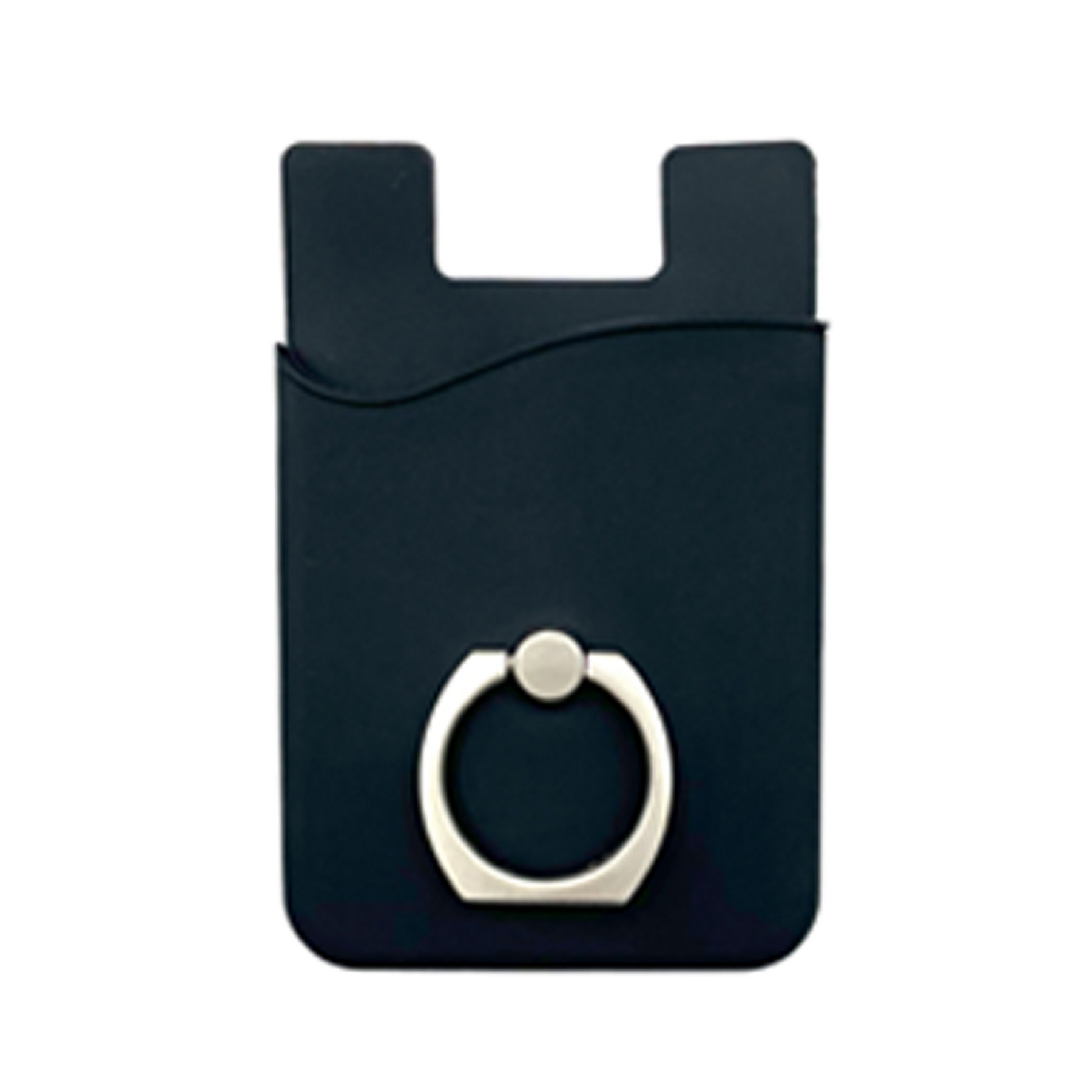 Silicone Adhesive Card Holder For Back Of Phone 4