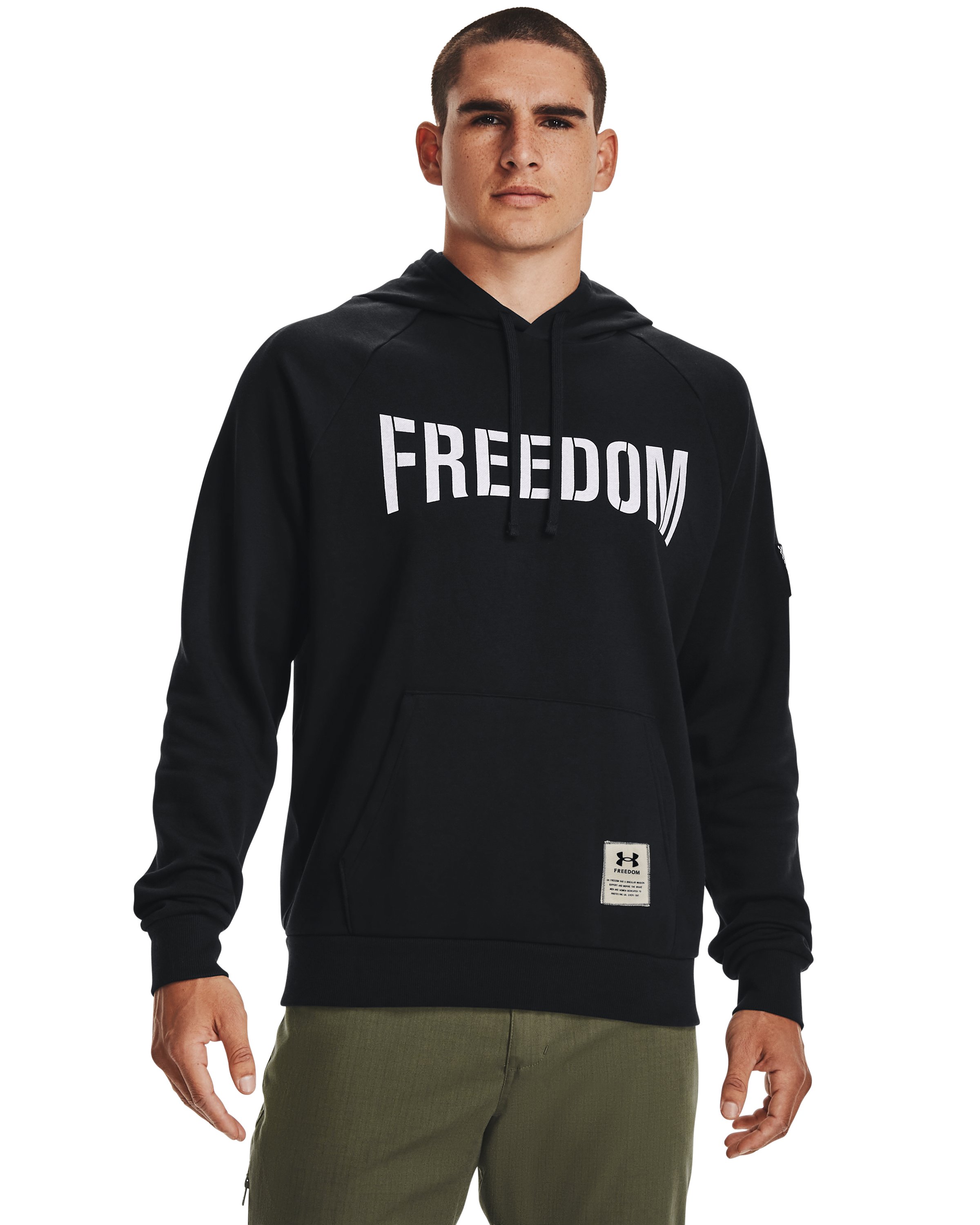 Men's UA Freedom Vintage Hoodie, custom hoodie or sweatshirt with logo imprint 2