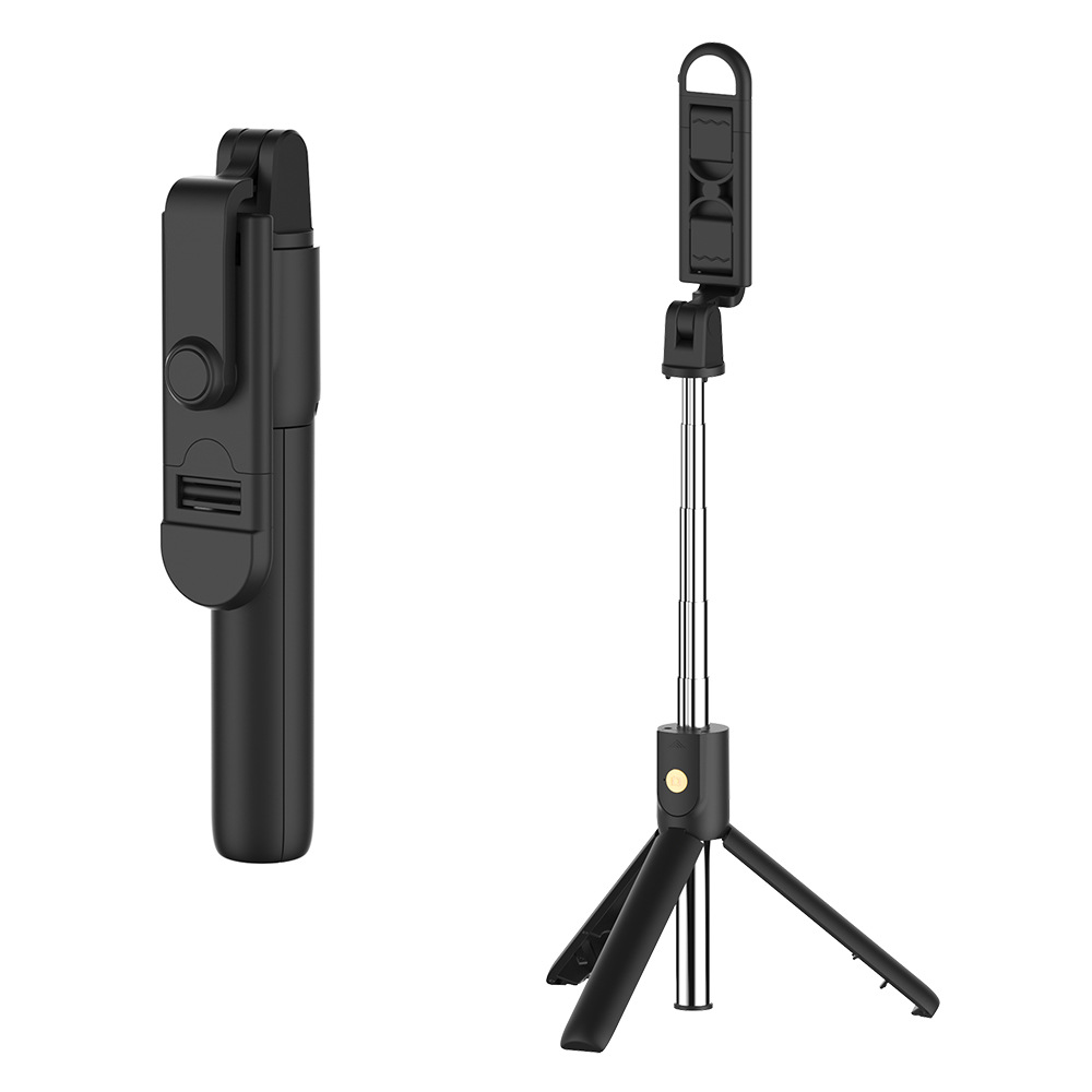 Retractable Tripod Bluetooth Selfie Stick with Fill Light 3