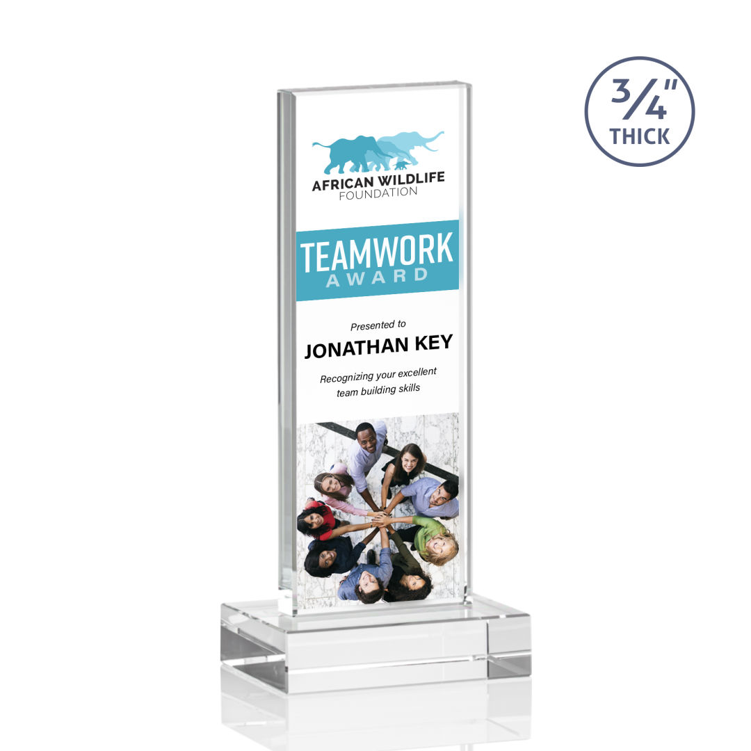 Hathaway VividPrint™ Award - Clear 12