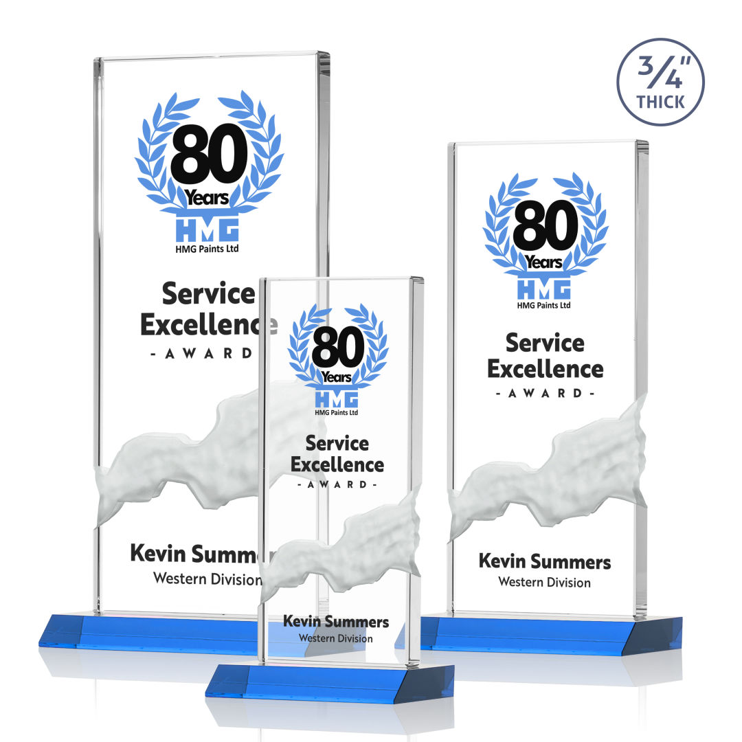 Poole VividPrint™ Award - Sky Blue 5