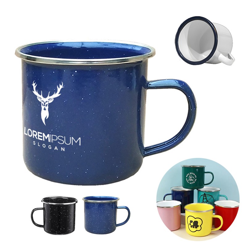 Printed Enamel Camping Mug 4