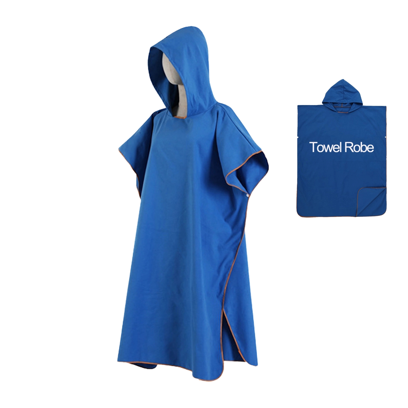 Customize Beach Hooded Towel For Adult 2