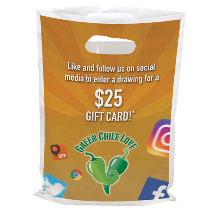 Digital Full Color 2-Sided Plastic Bag (9" x 13") 3