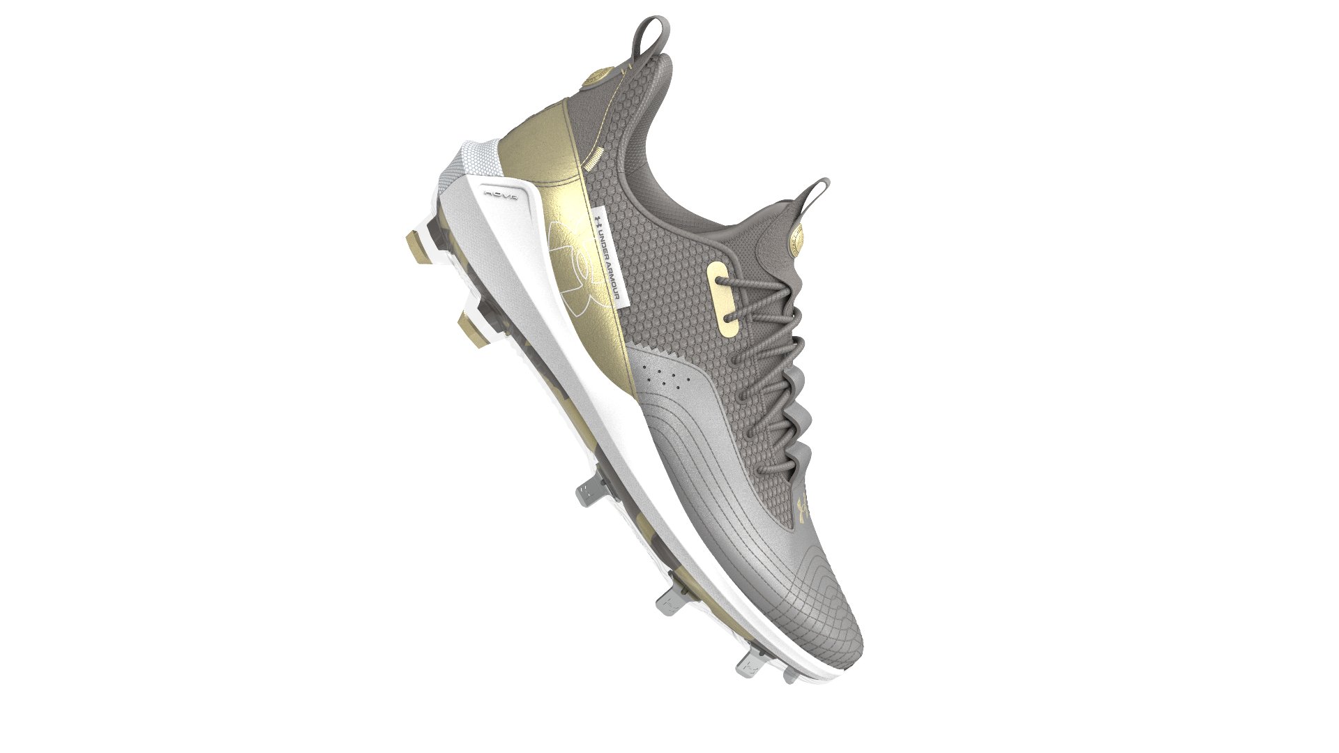 Men's UA Harper 7 Low ST LE Baseball Cleats 2