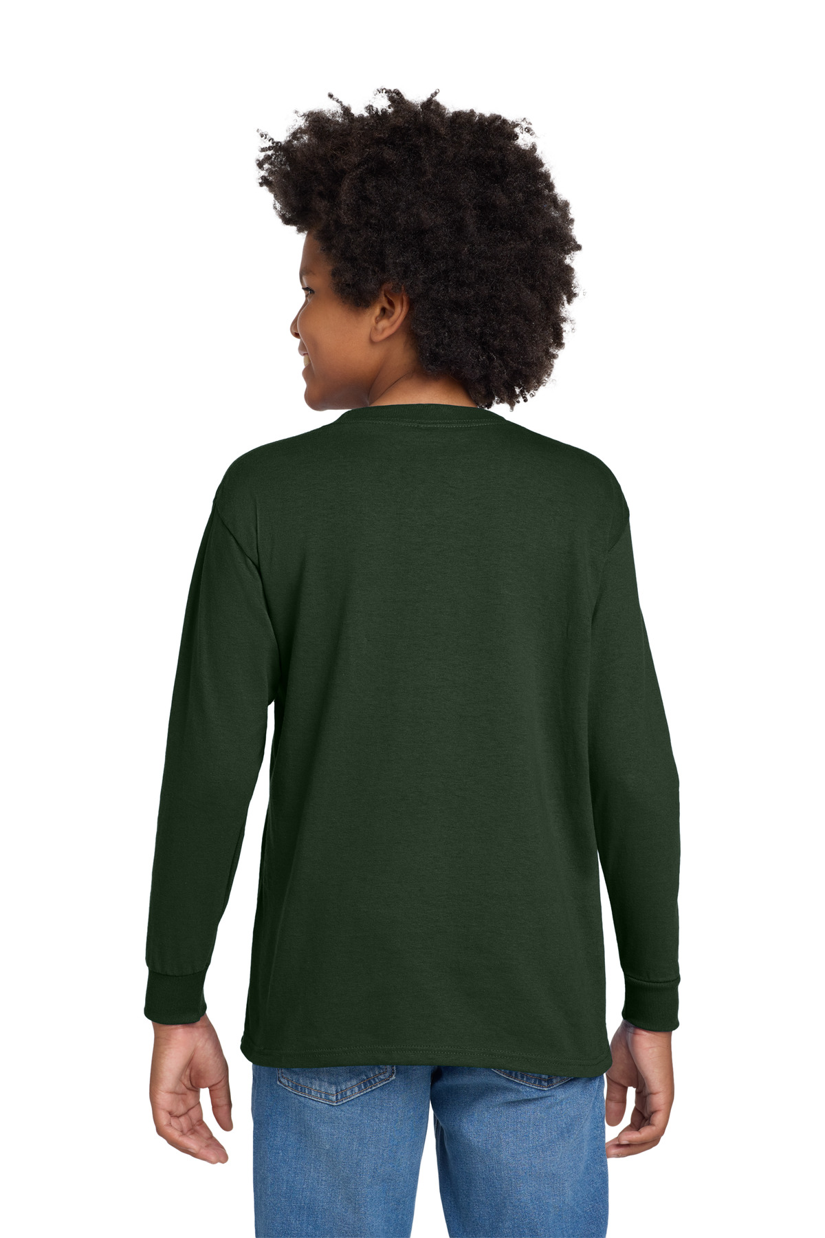 Gildan Youth Heavy Cotton 100% Cotton Long Sleeve T-Shirt. 5400B 14