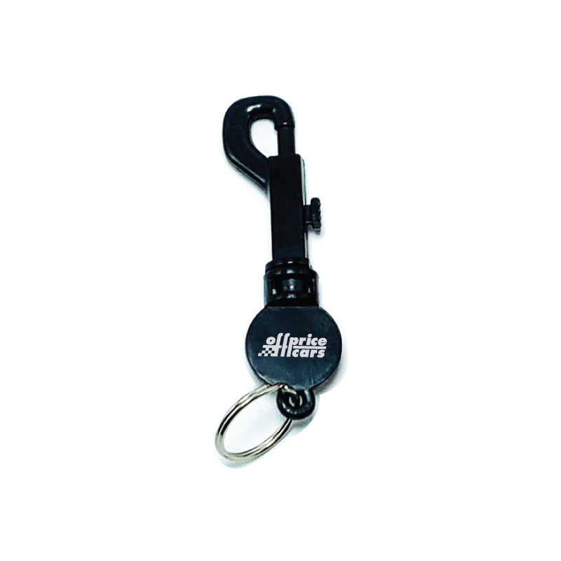 Clearance Item! Clip Keyring w/Large Logo Area 2