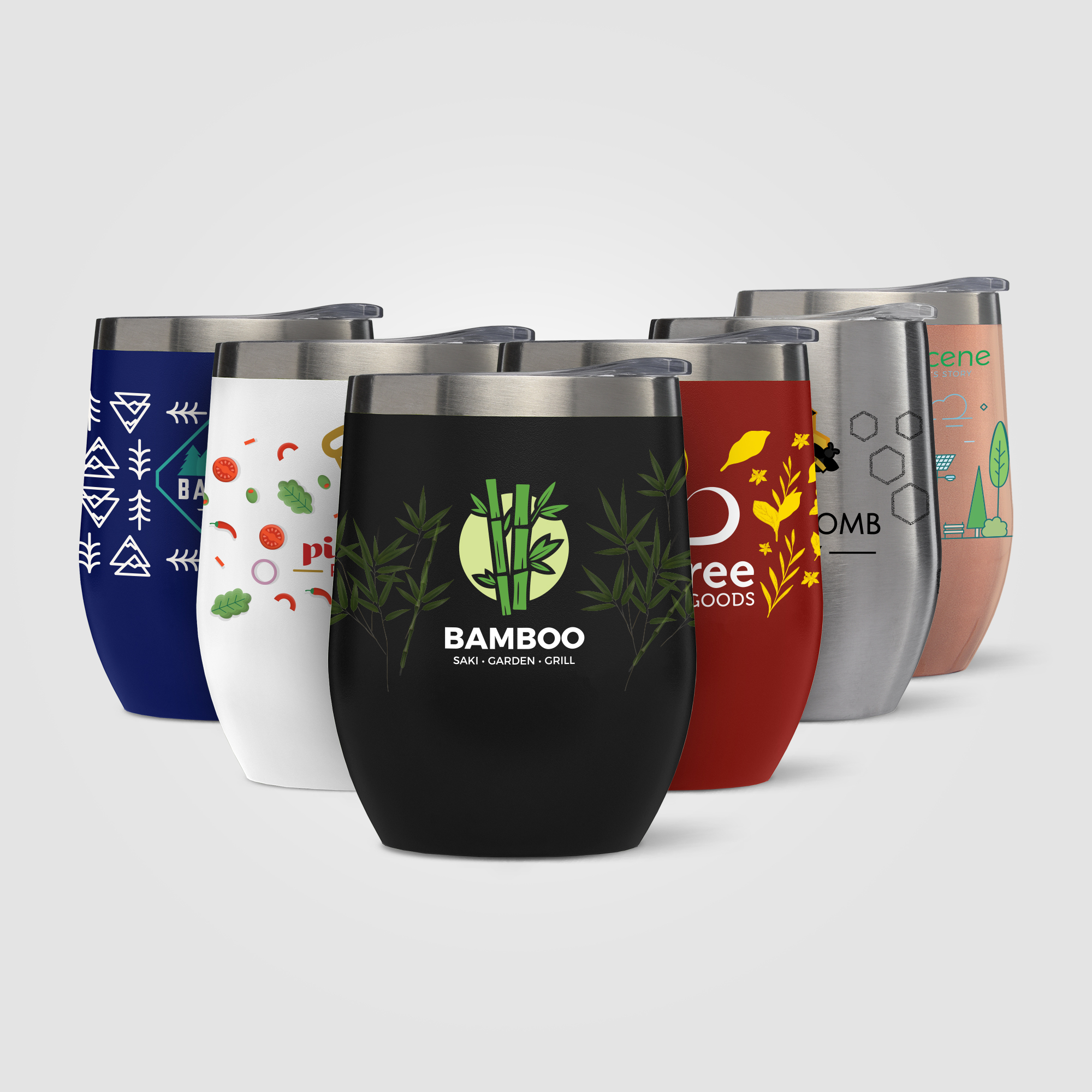 Escape - 11 oz. Double-Wall Stainless Wine Cup 21