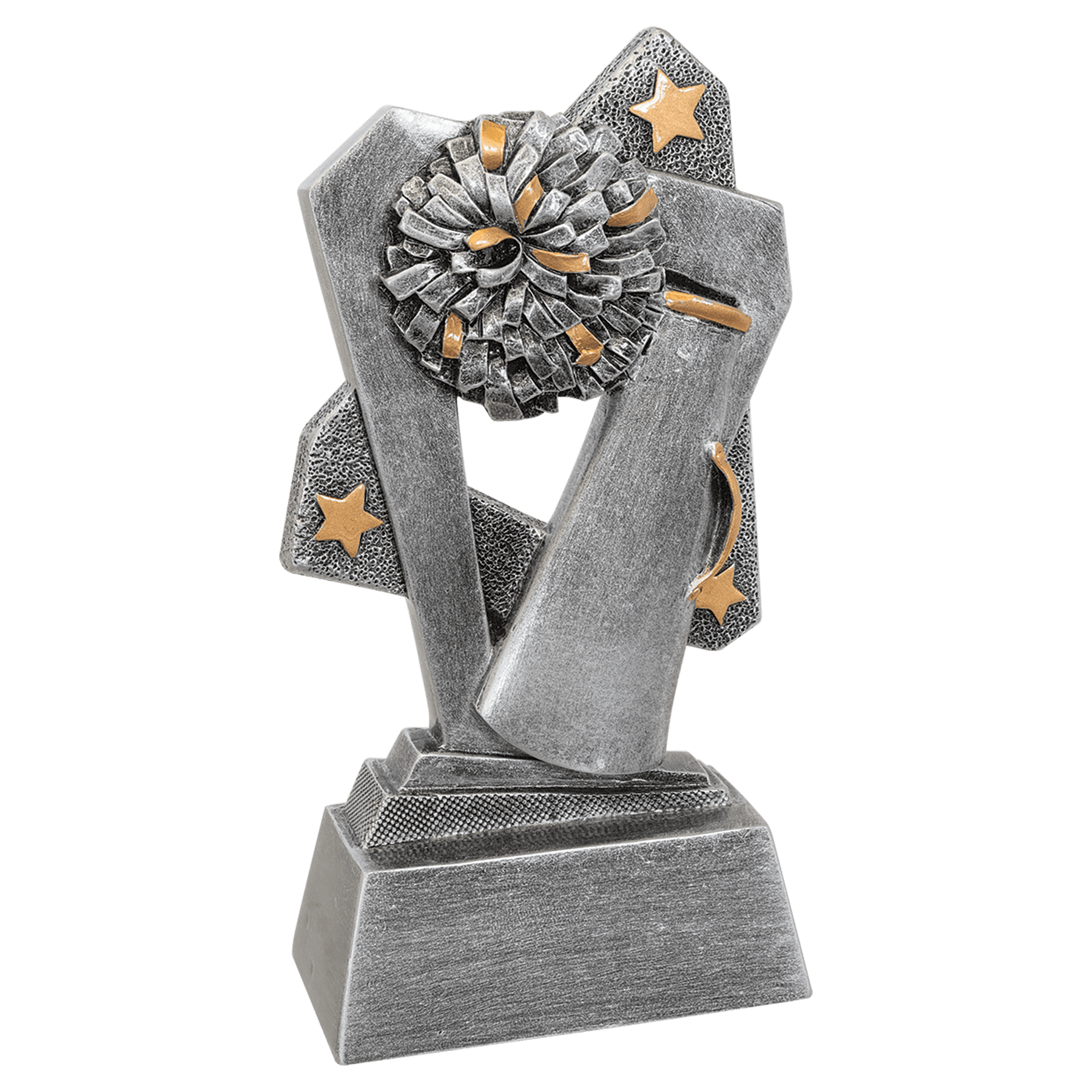 6-1/2" Tall Cheer Triumph Resin 2