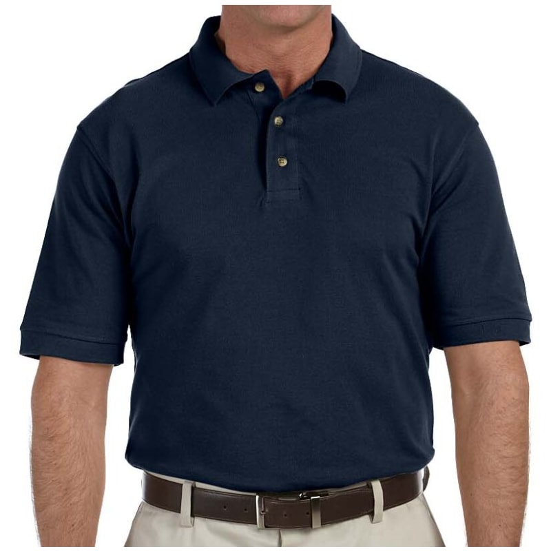Harriton Mens 6 Oz. Ringspun Cotton Pique Short-Sleeve Polo 6