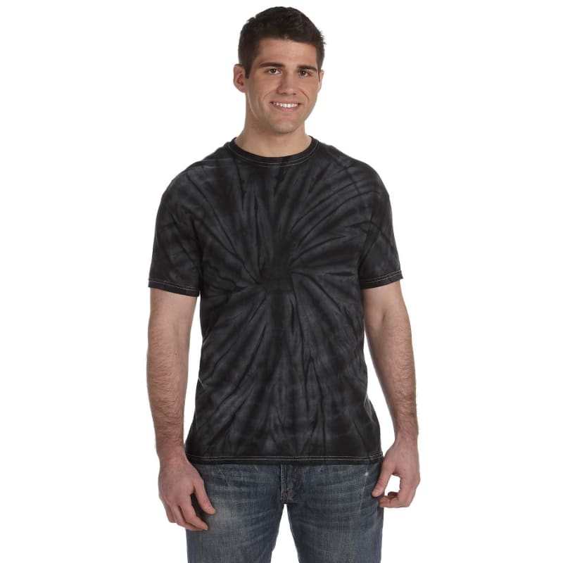 Tie-Dye Adult 5.4 Oz. 100% Cotton Spider T-Shirt 2