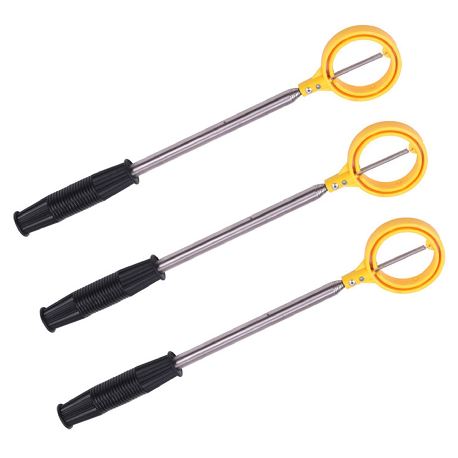 Aluminium alloy Plastic Picker Pick Up Tool Golf Ball Retrie 2