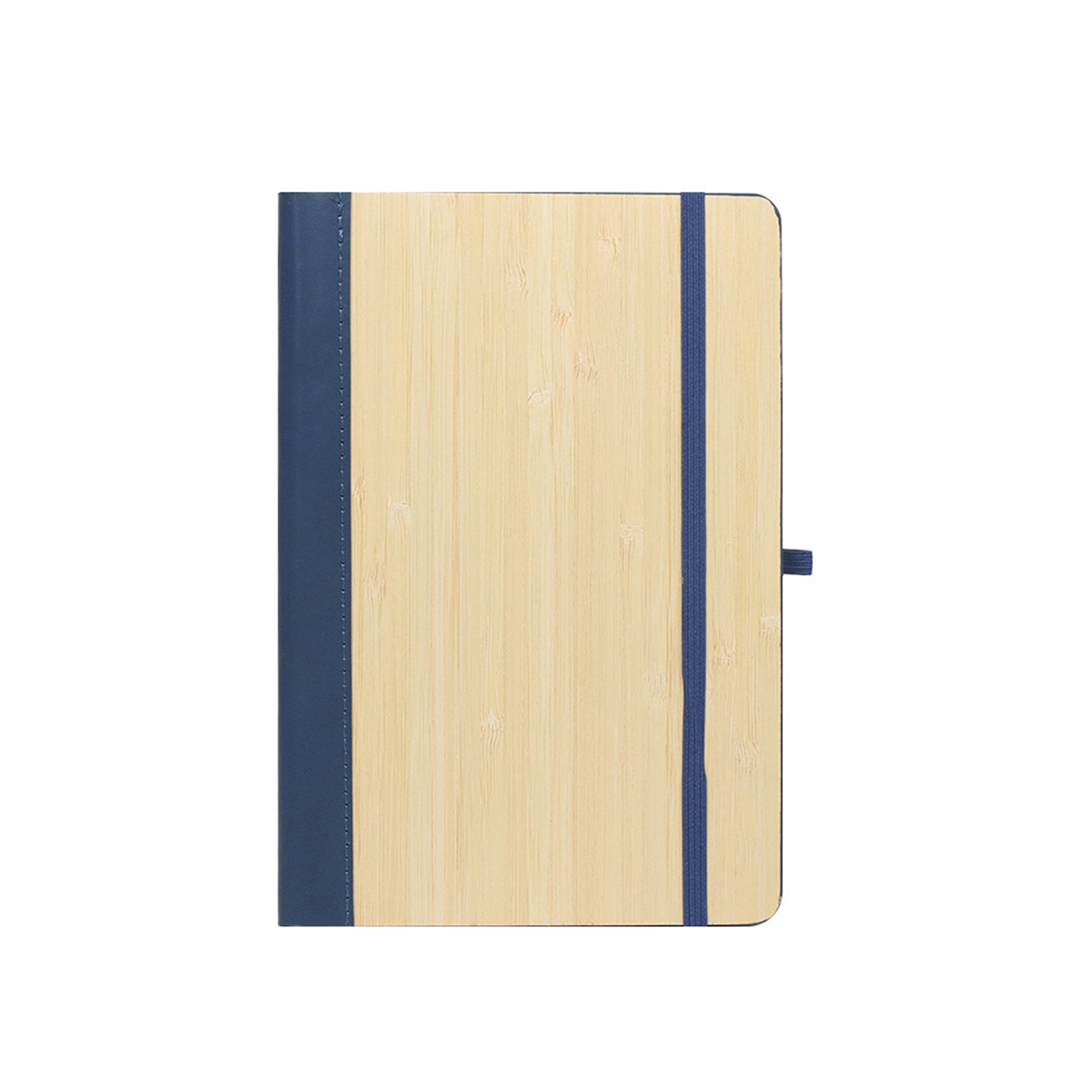 Bamboo Cover Writing Journal With Elastic Closure 4