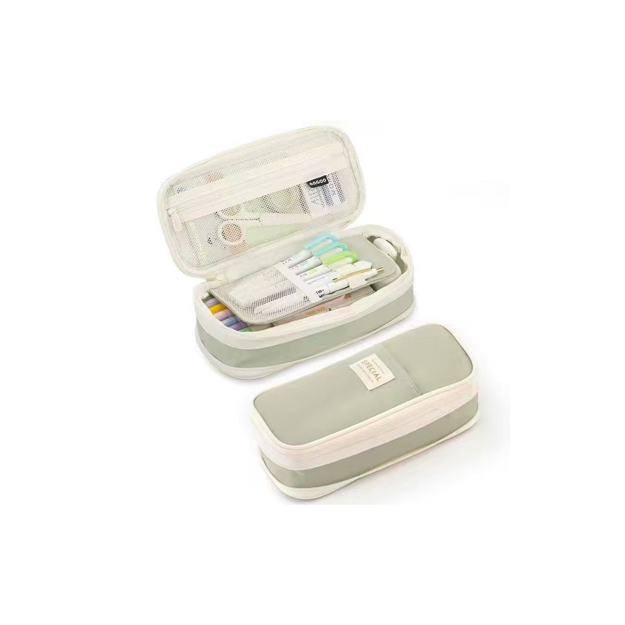 Two Layer Telescopic Stationery Pouch 6