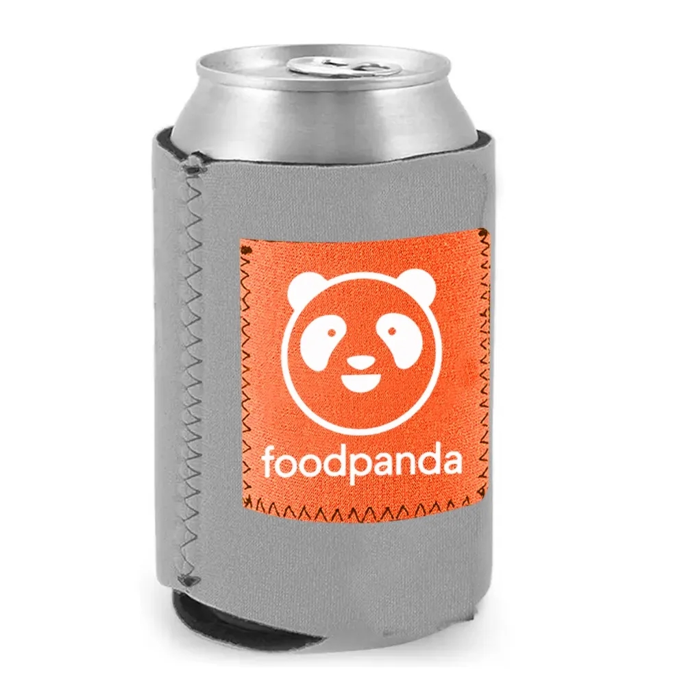 Neoprene Can Holders With Pocket, custom koozie with logo imprint 4