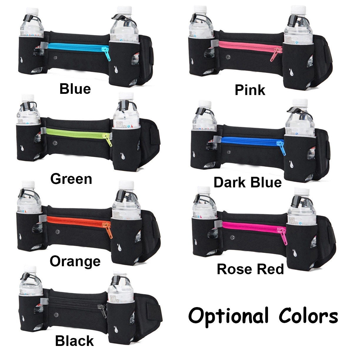 Running Belt With Water Bottle 4