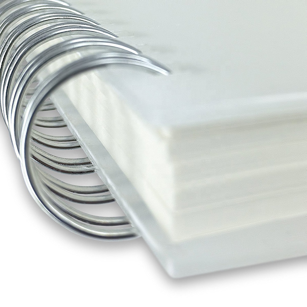 Clear Cover Spiral Notebook 3