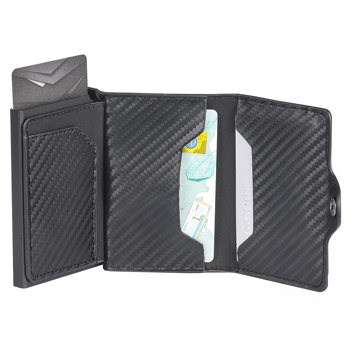 Rfid Credit Card Holder For Men With Slot 4