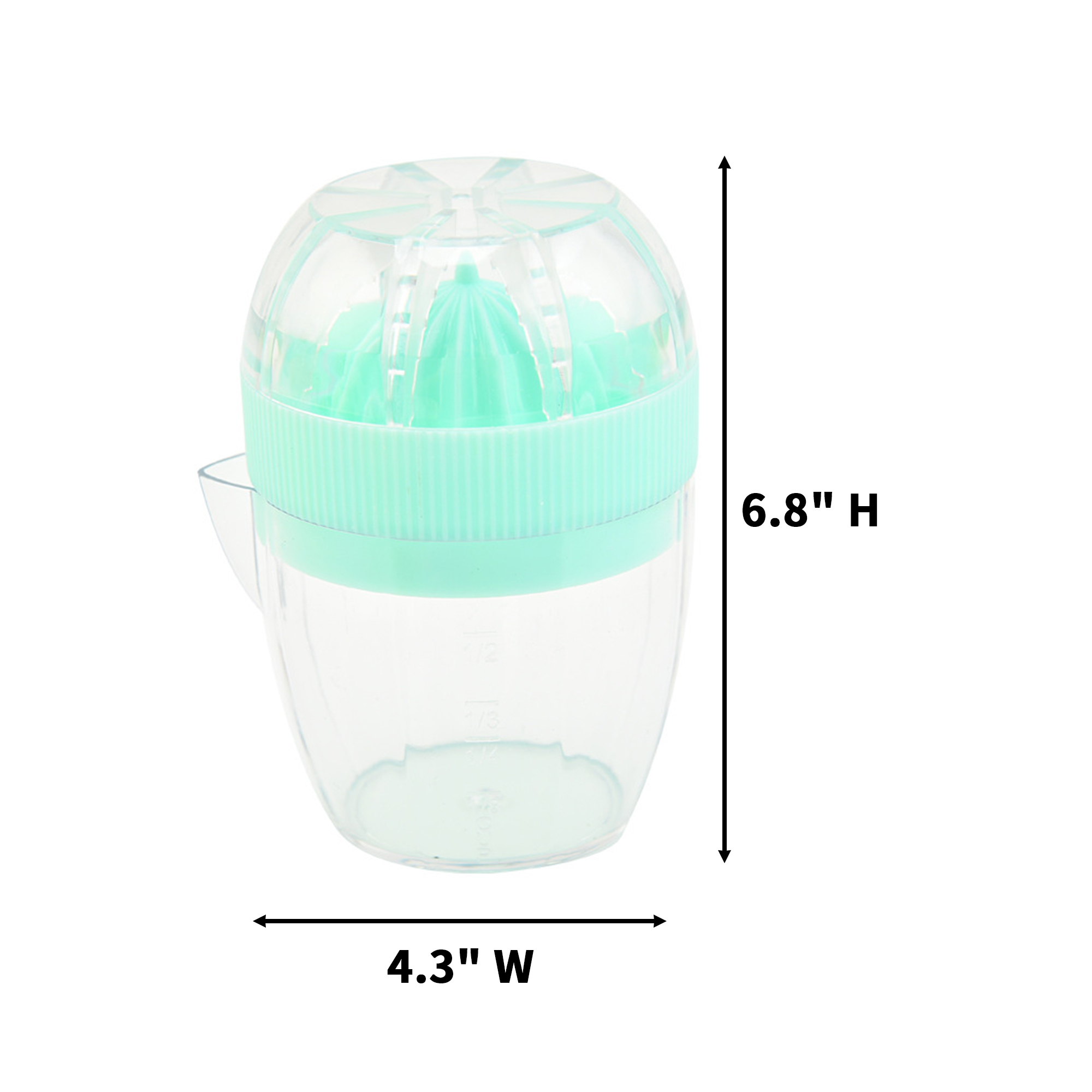 Hand Press Citrus Juicer 4.3" Width X 6.8" Height 2
