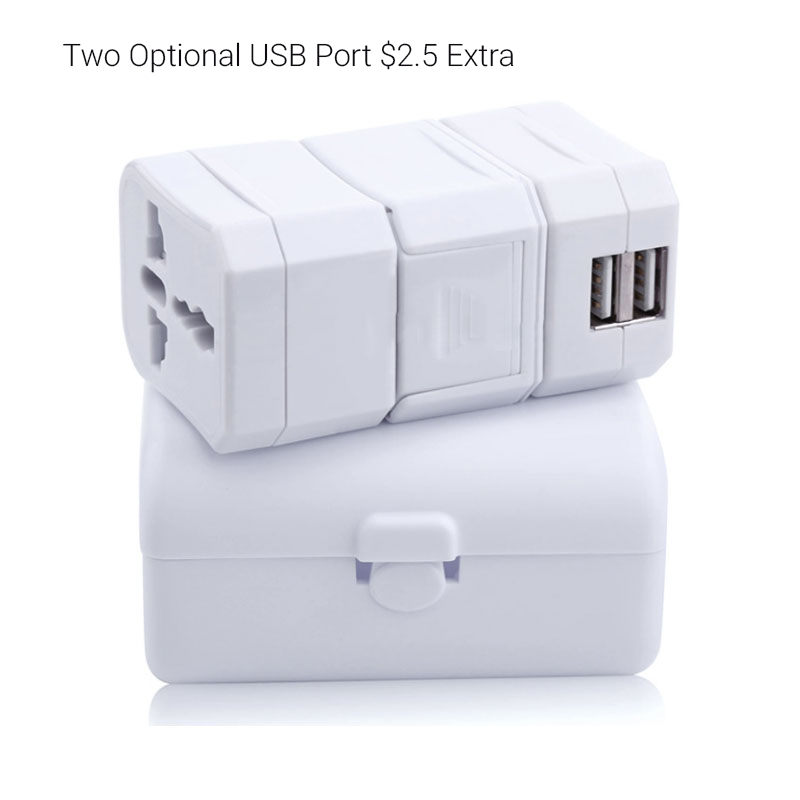 Portable International Universal Power Adapter Converter 8