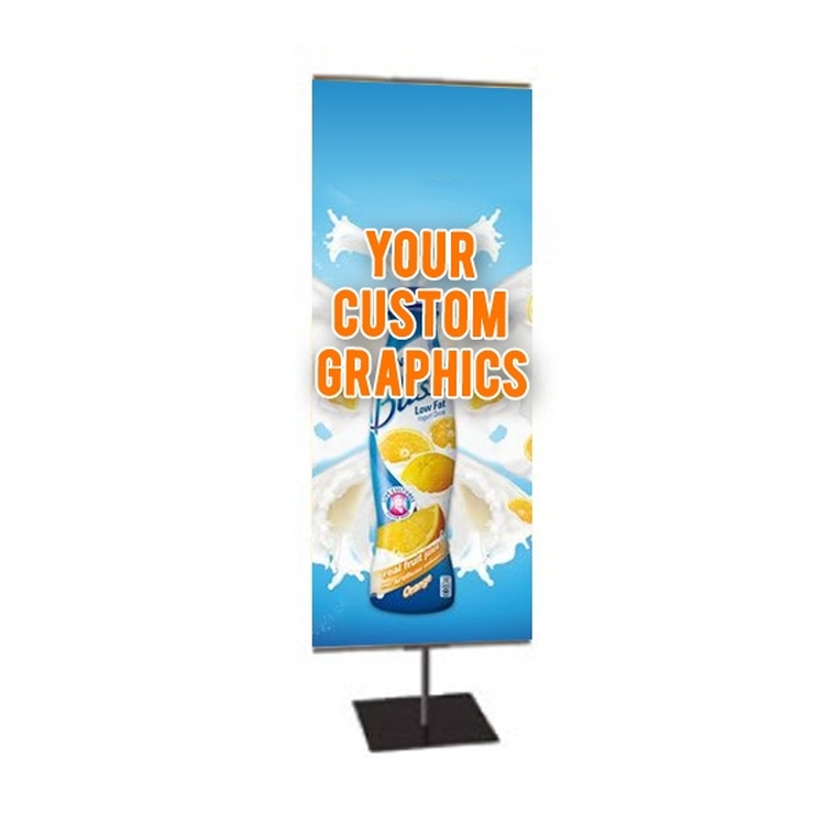 Banner Stand Medium with Square Base-Single Sided 2