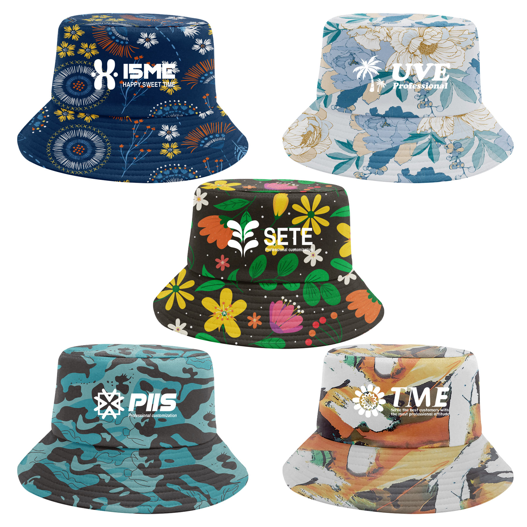 Cotton Bucket Hats 2