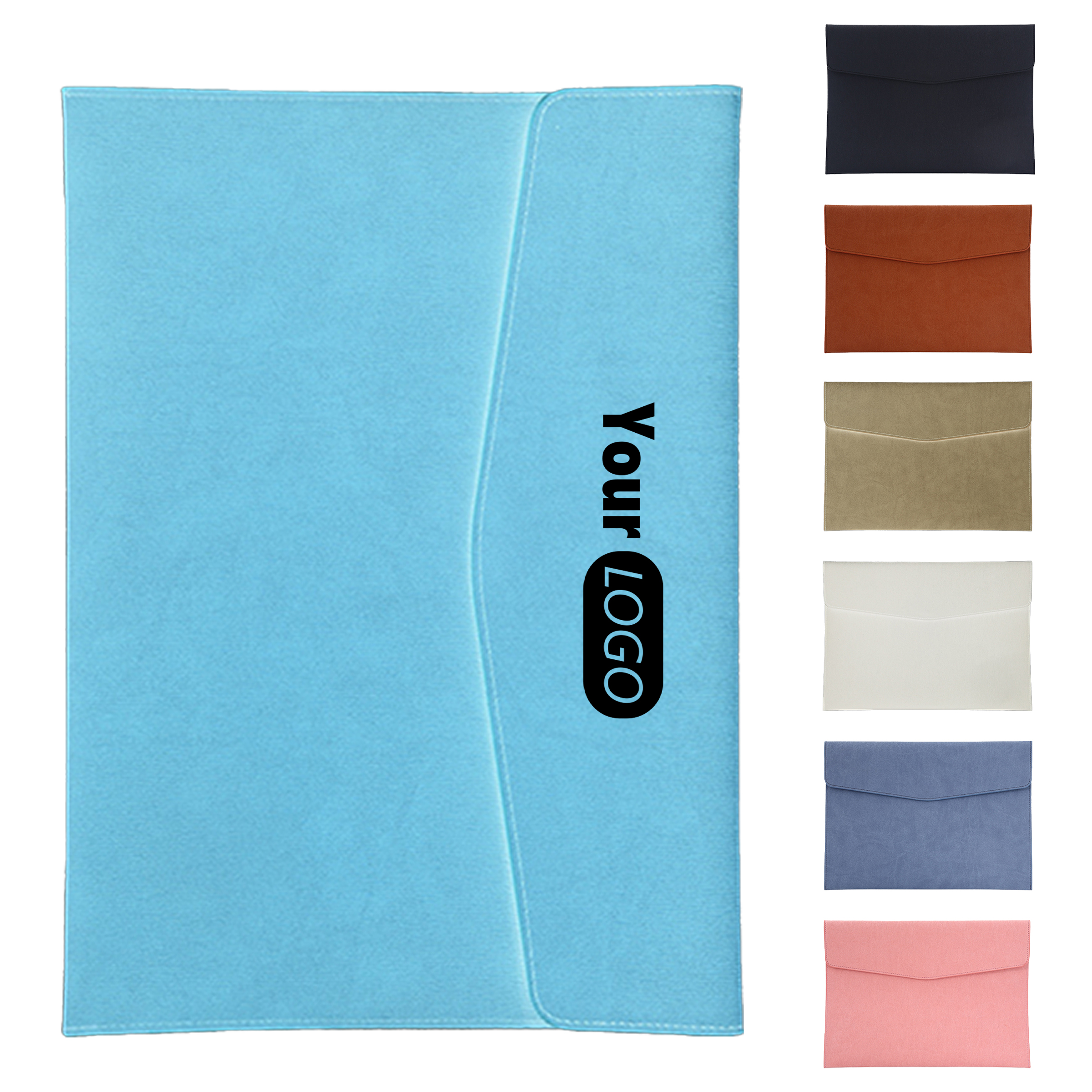 Pu Spacious A4 Office Data Bag ?C Stylish And Functional 3