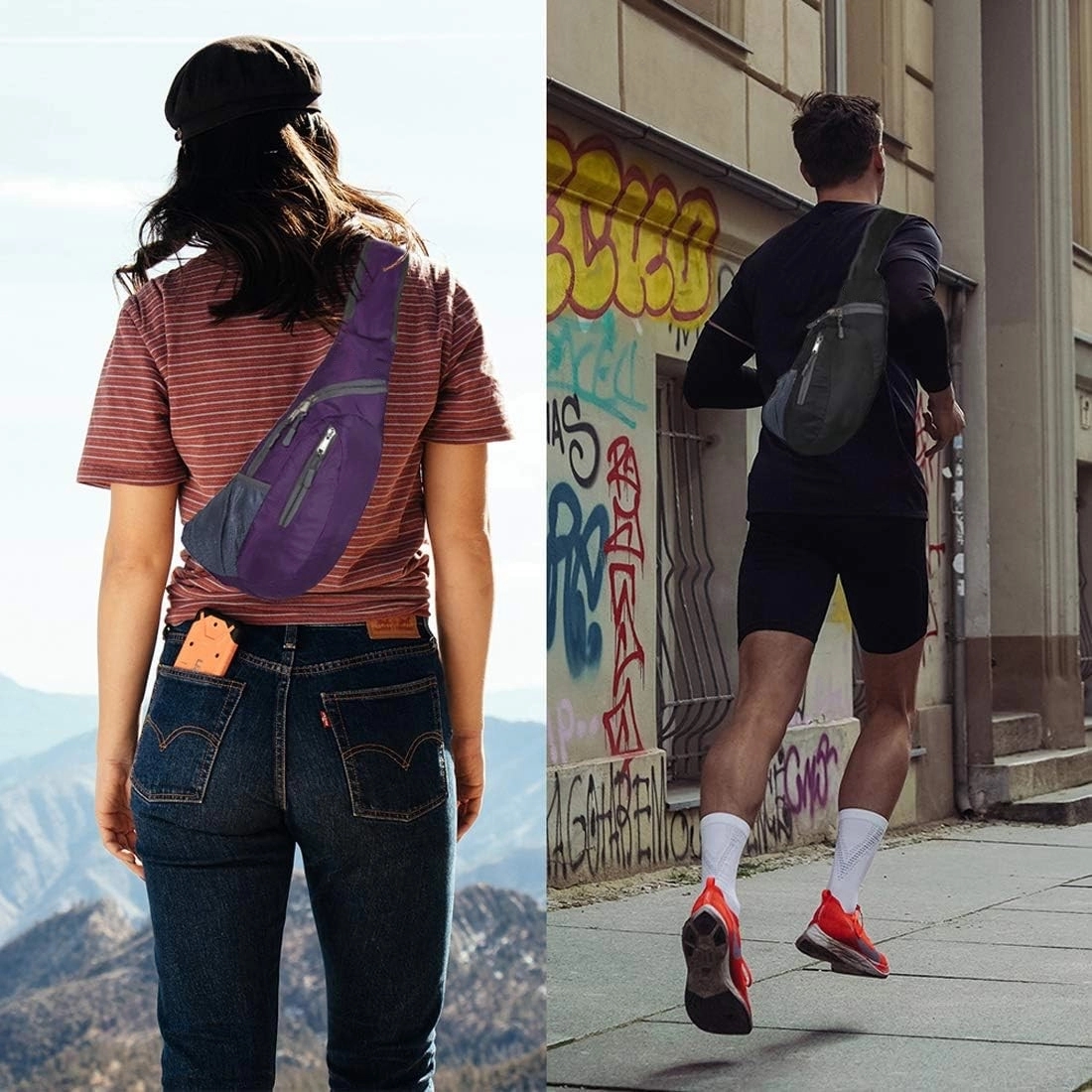 Foldable Chest Backpack 4