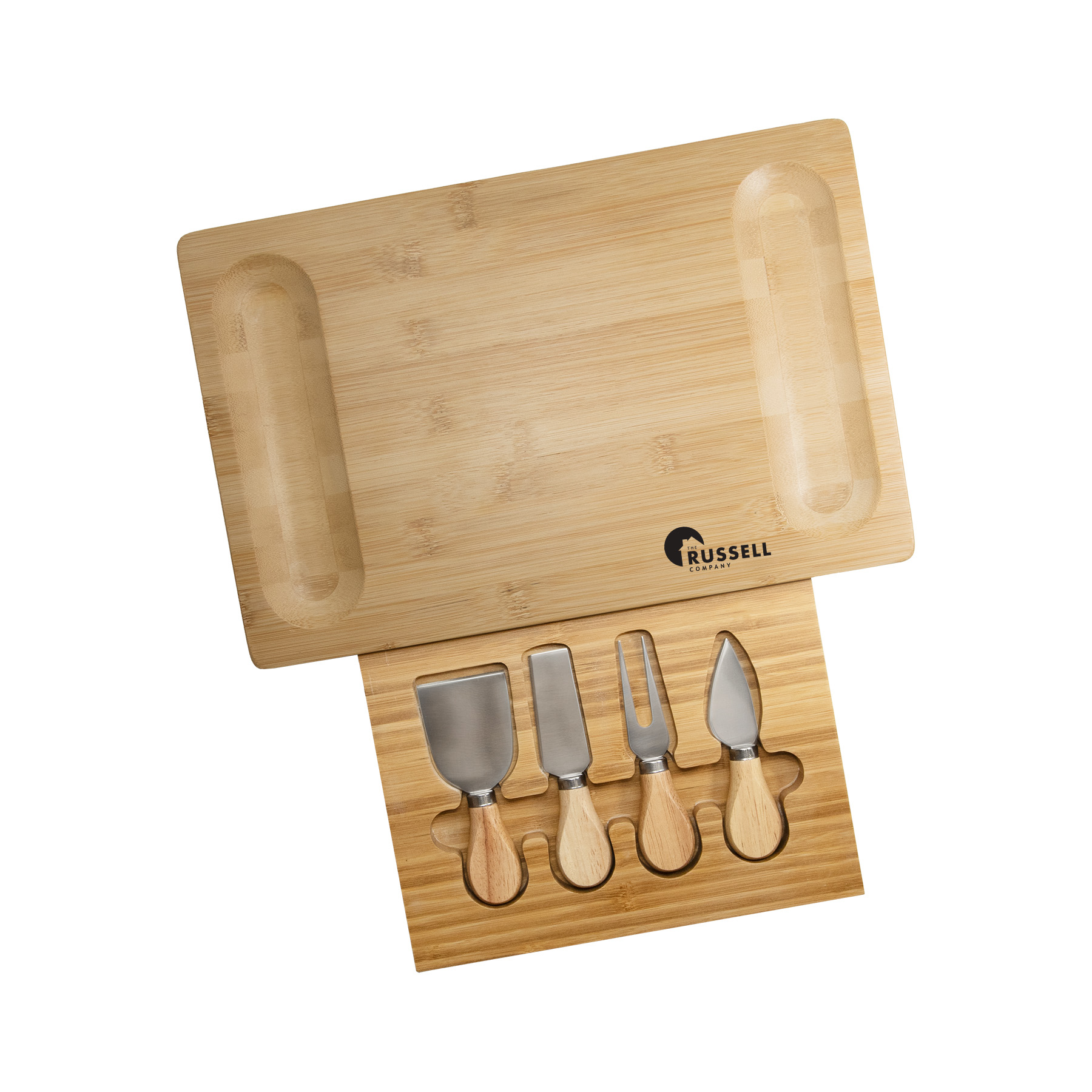 Artisan – Bamboo Cheese Board & Knife Set 3