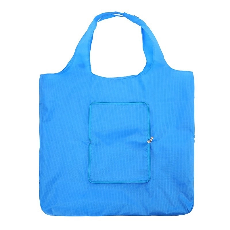 210D Oxford foldable zipper tote bag 1