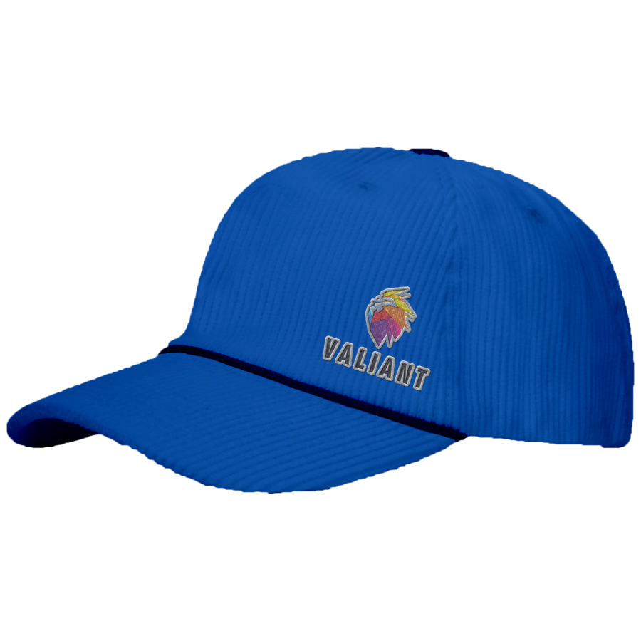 Premium Corduroy 5 Panel Cap - High, Medium, or Low Crown 4