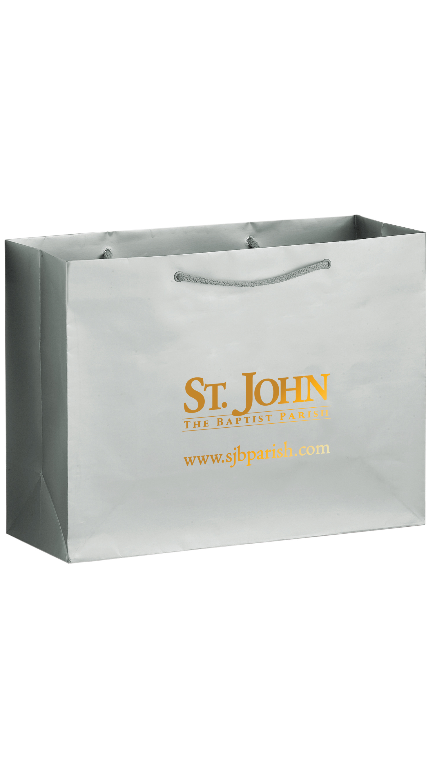 Gloss Laminated Euro Tote Bags - Foil Stamped 11