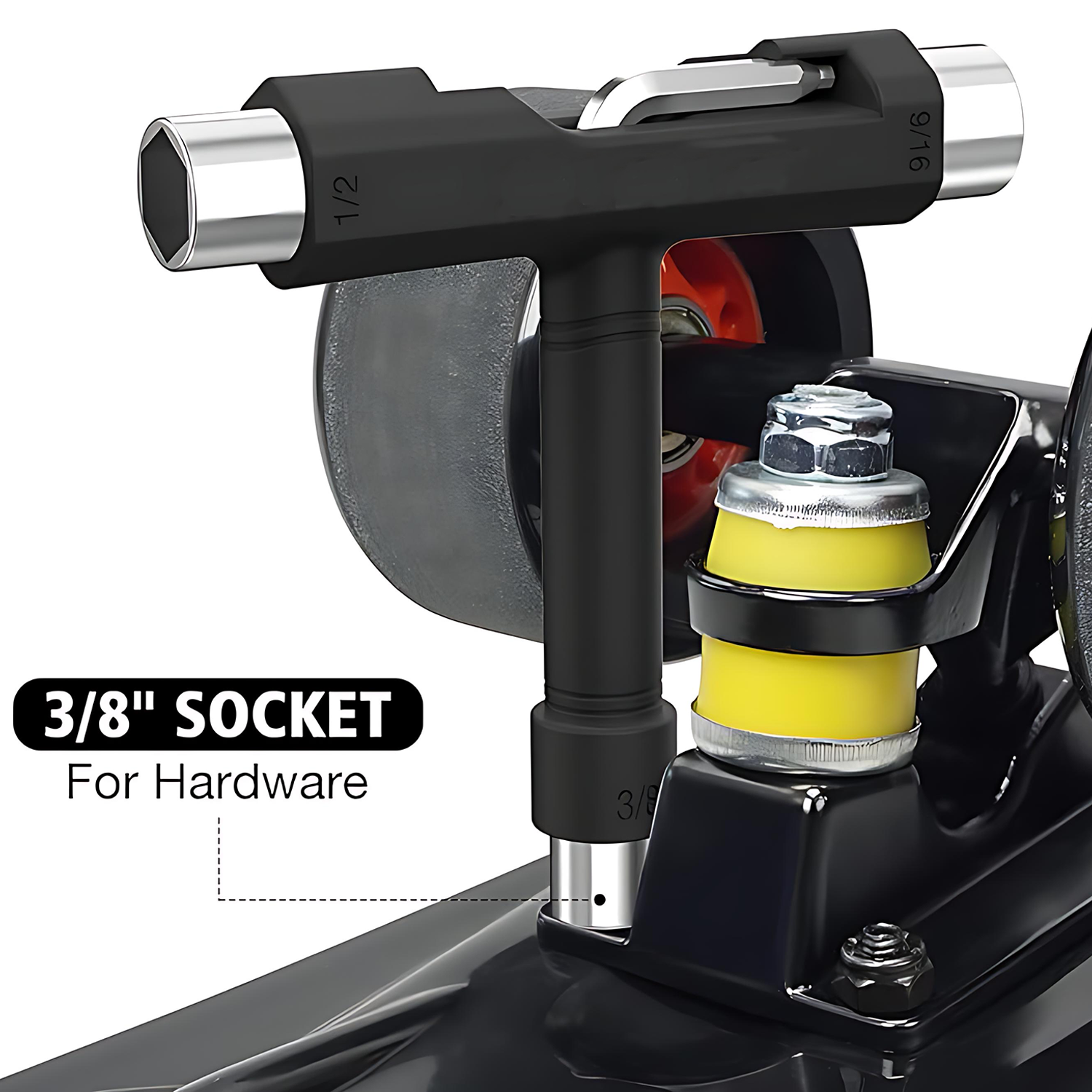 T & L Type 3-Hole Skateboard Wrench 5