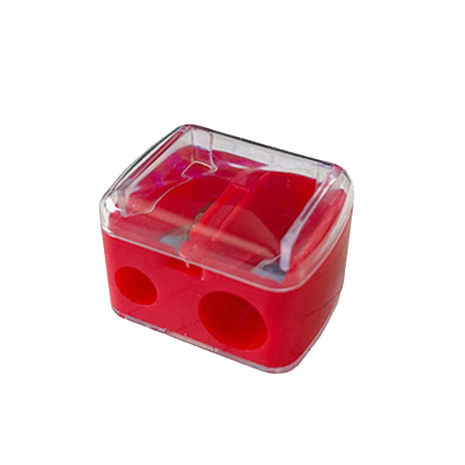 Plastic Dual-Hole Pencil Sharpener 8