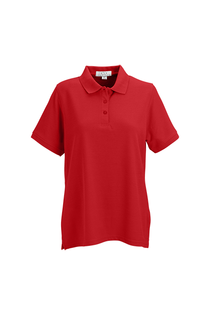Women's Soft-Blend Double-Tuck Pique Polo 28