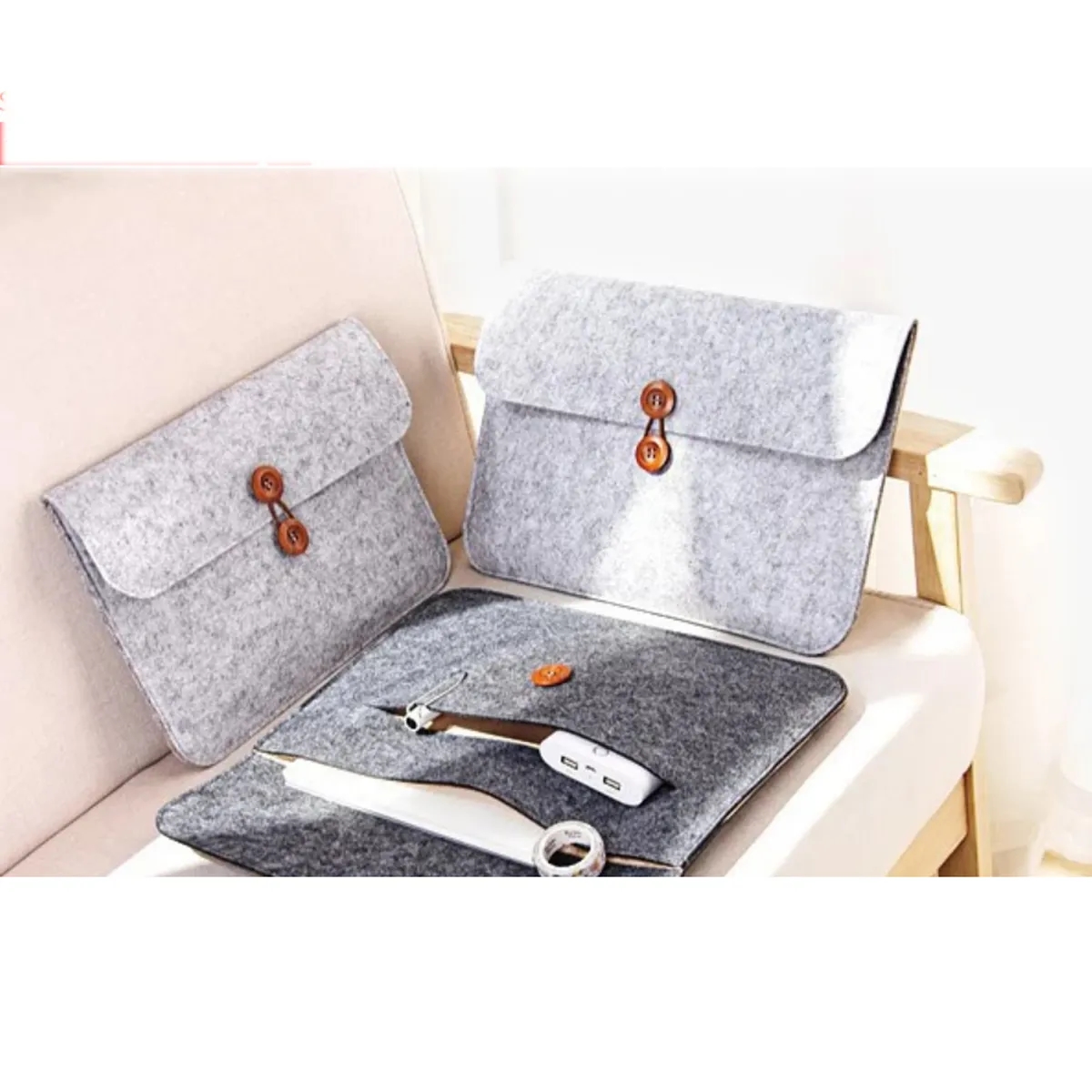 Felt Cloth Laptop Sleeve Bag 3