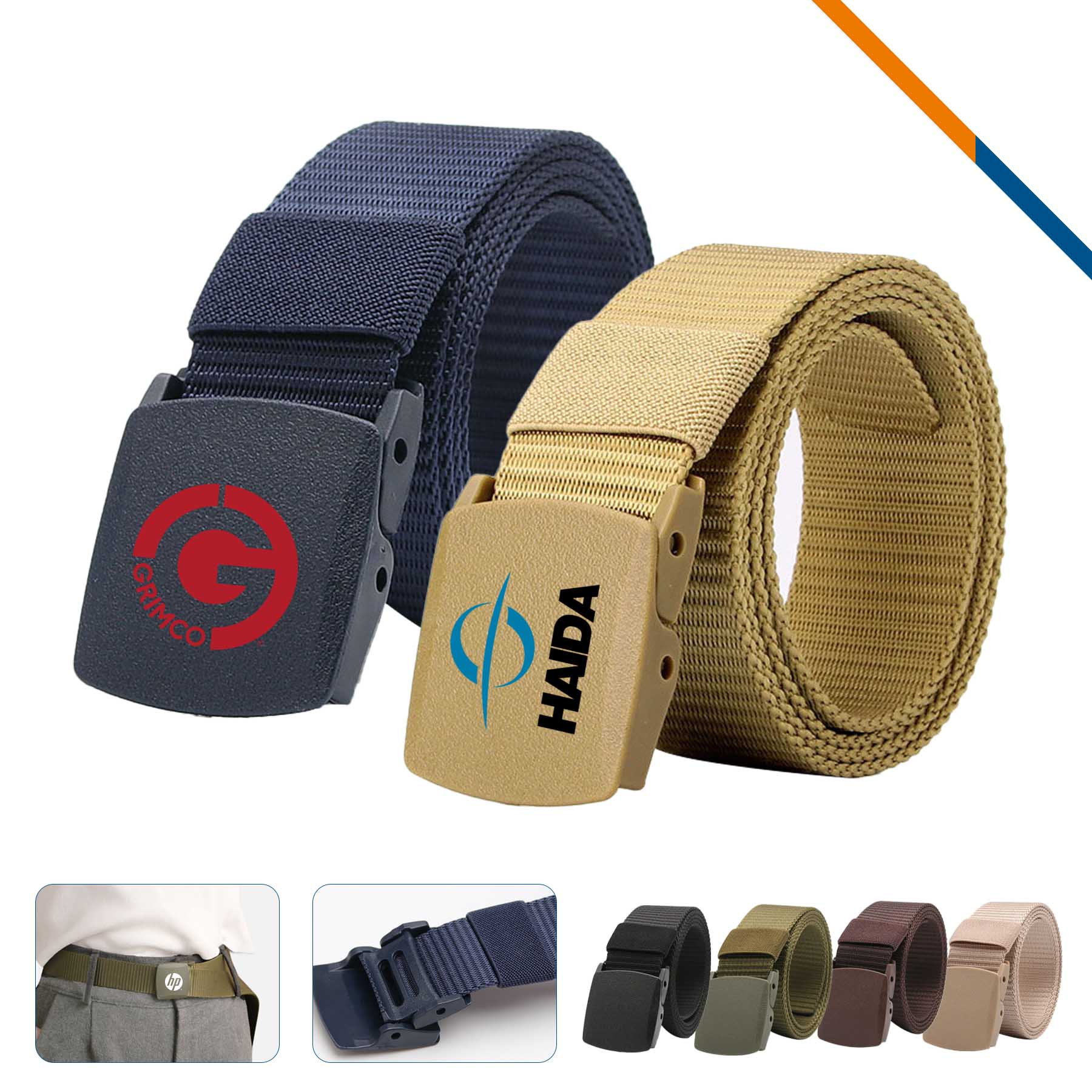 Wilo Military Tactical Plastic Buckle Nylon Belt 5