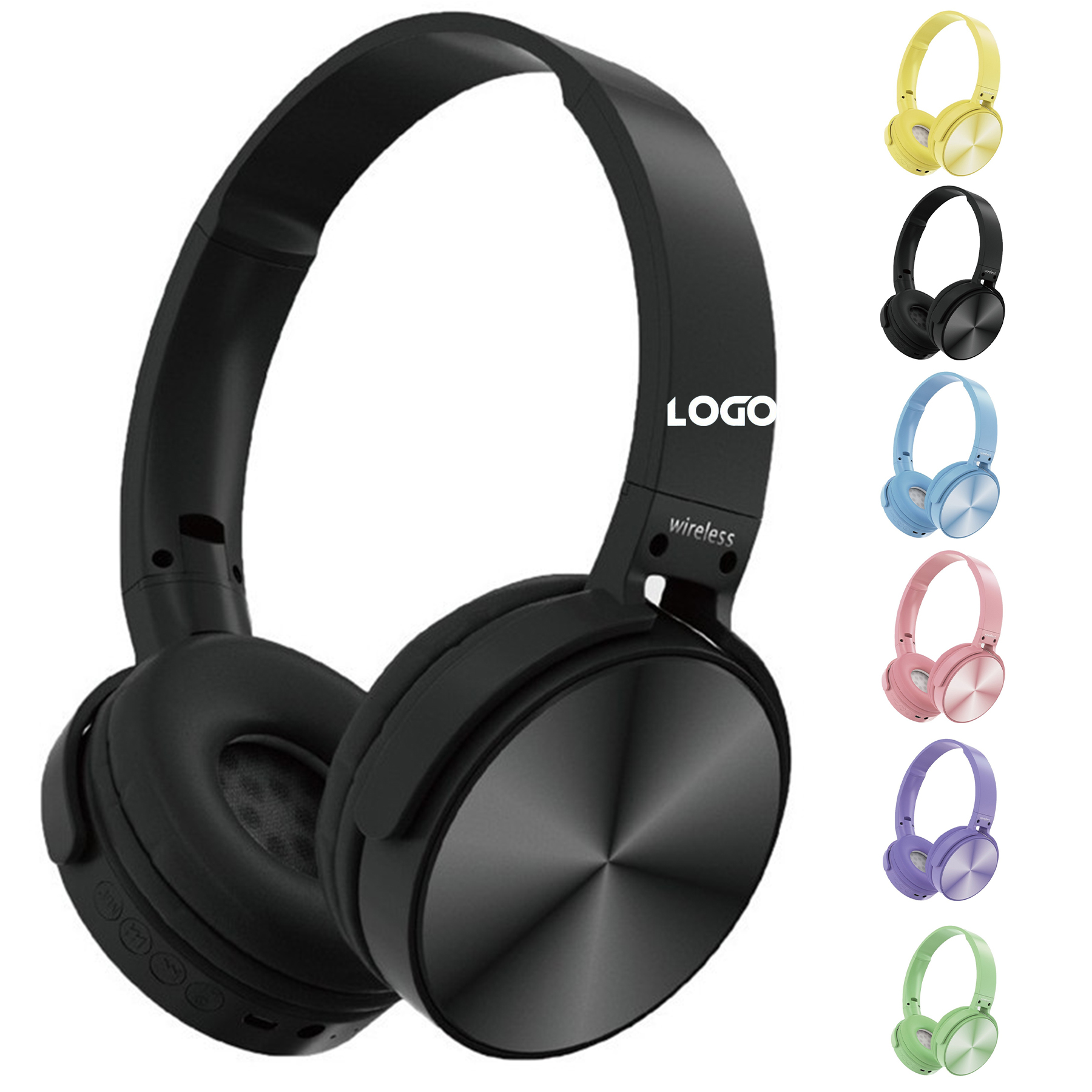 Over-Ear Headphones Wireless Bluetooth 5.0 Retractable 2