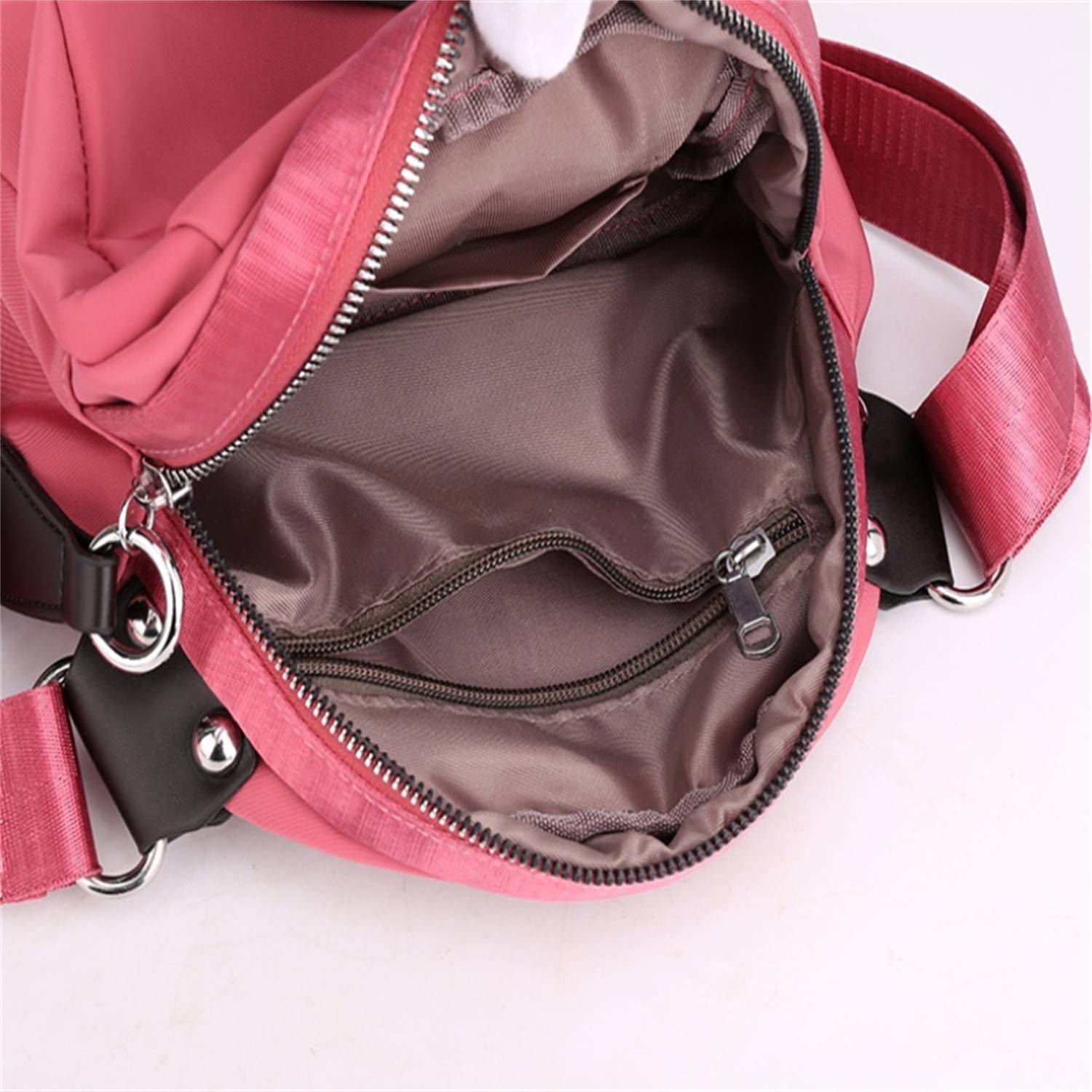 Nylon Women's Simple Shell Crossbody Bag 4