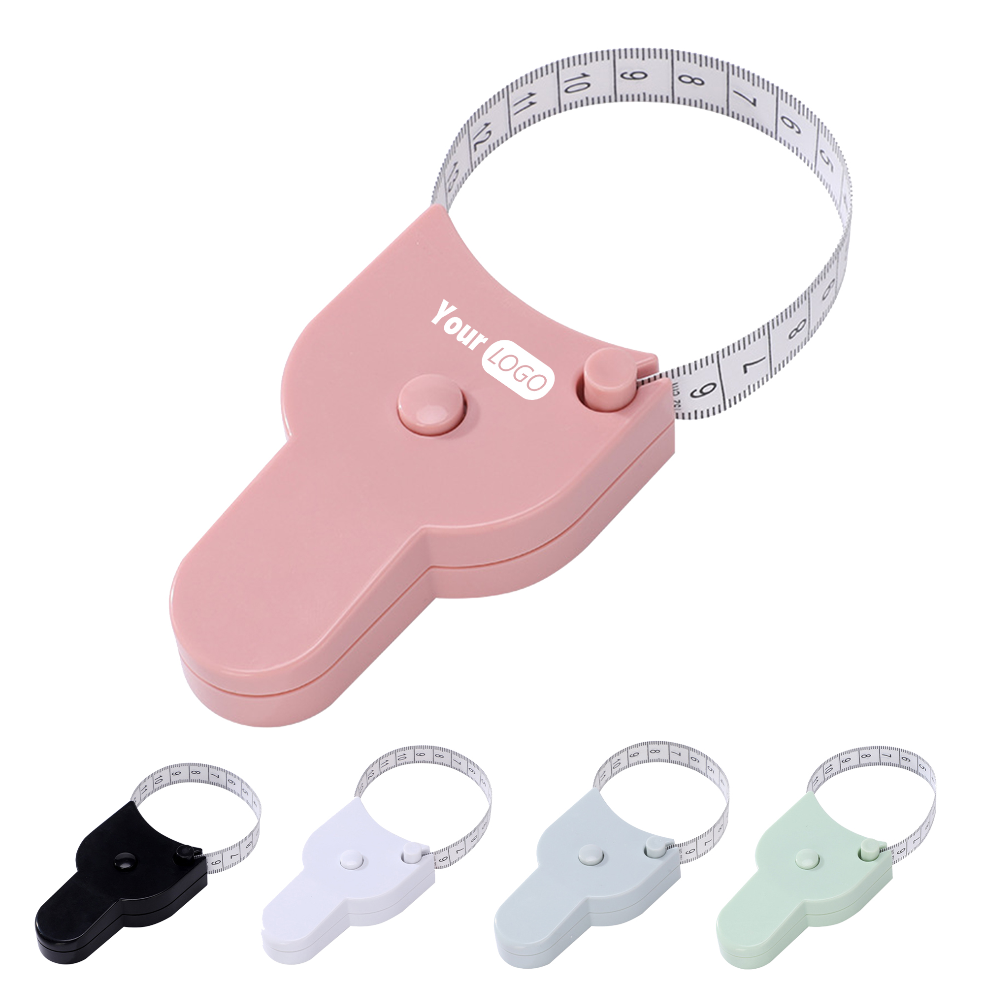 Flexible Measuring Tape with Compact Holder 2