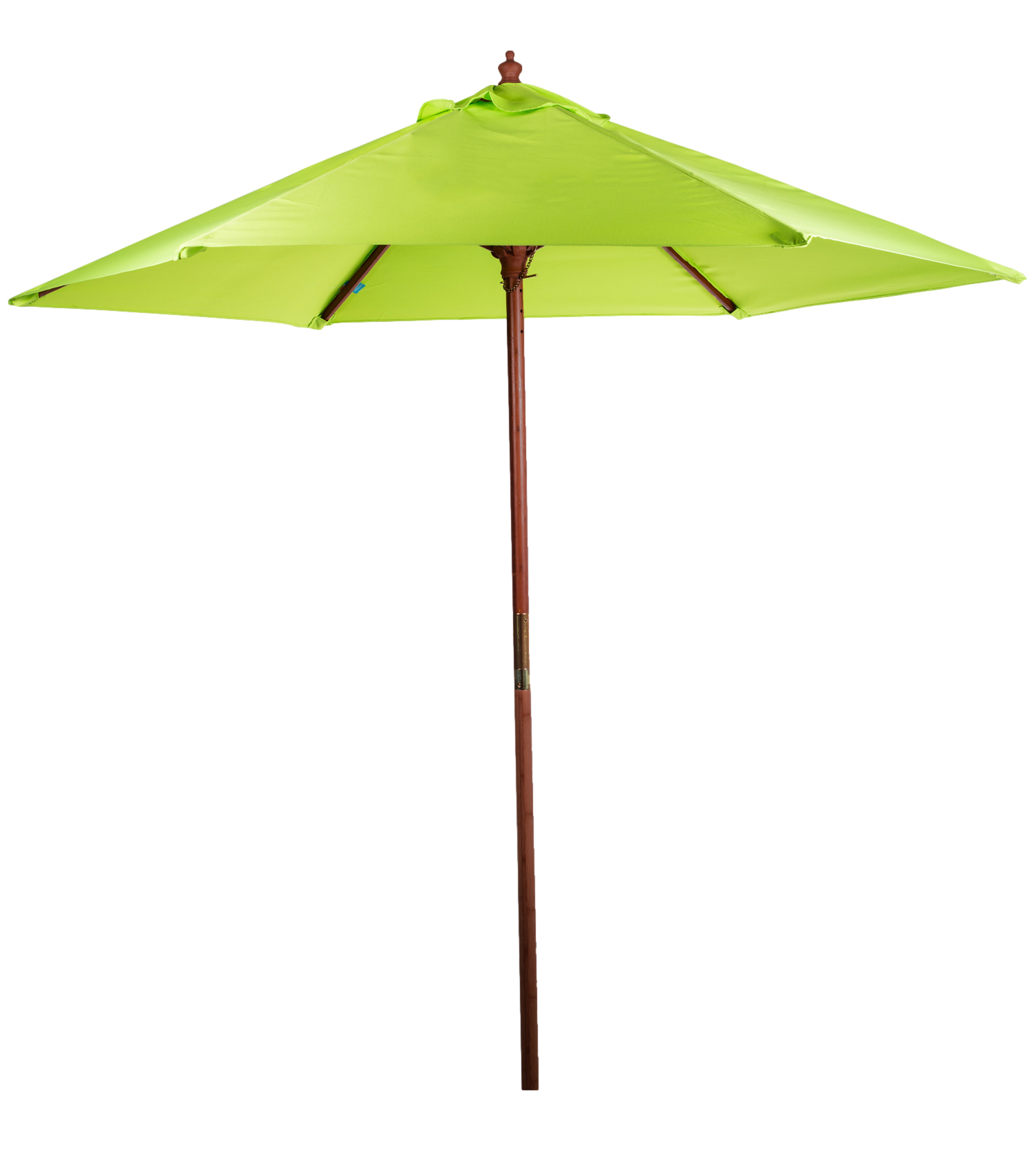 7' Wooden Market Umbrella 7