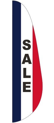 "SALE" 3' x 15' Message Feather Flag 1