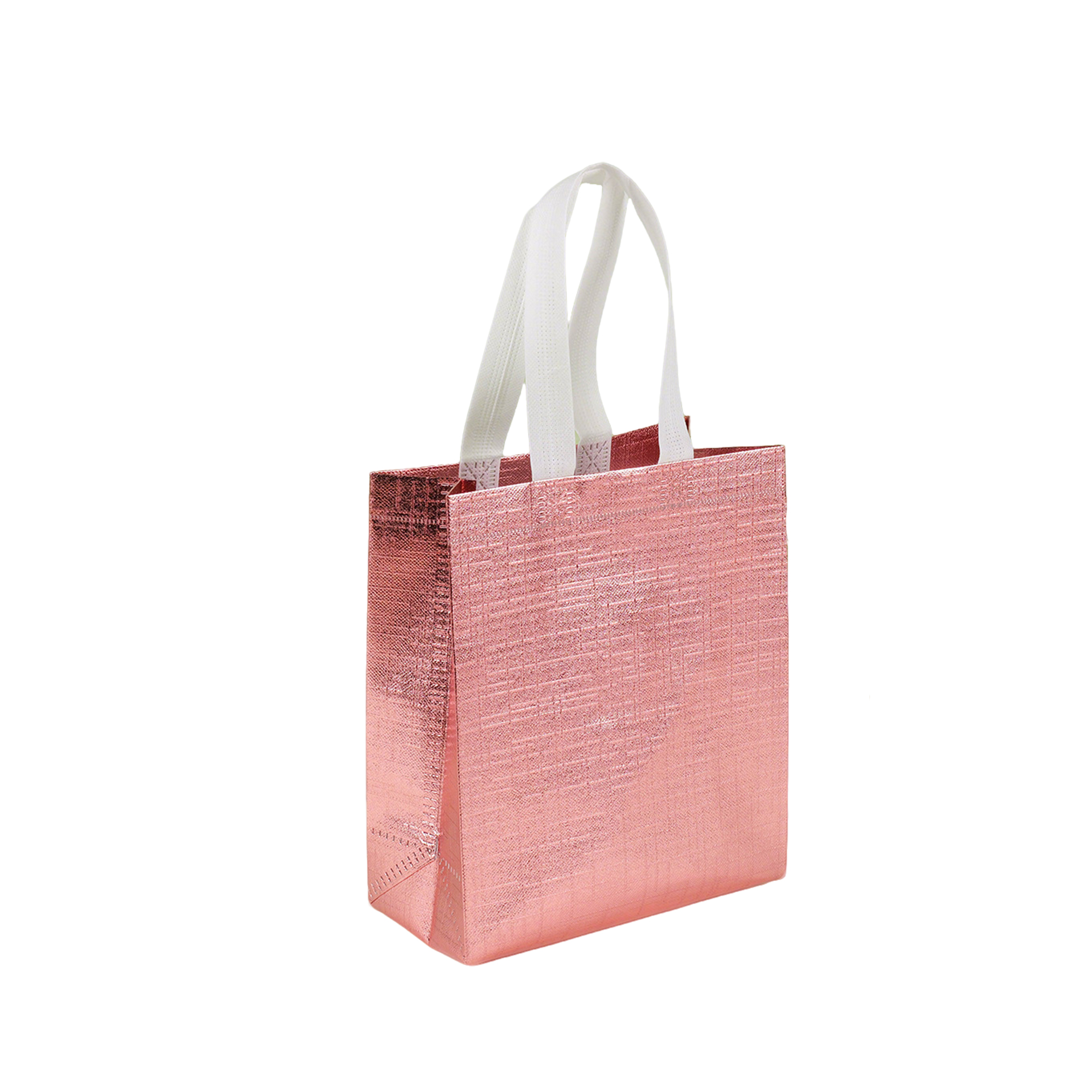 11" x 12" Glitter Tote With Film Coating 6